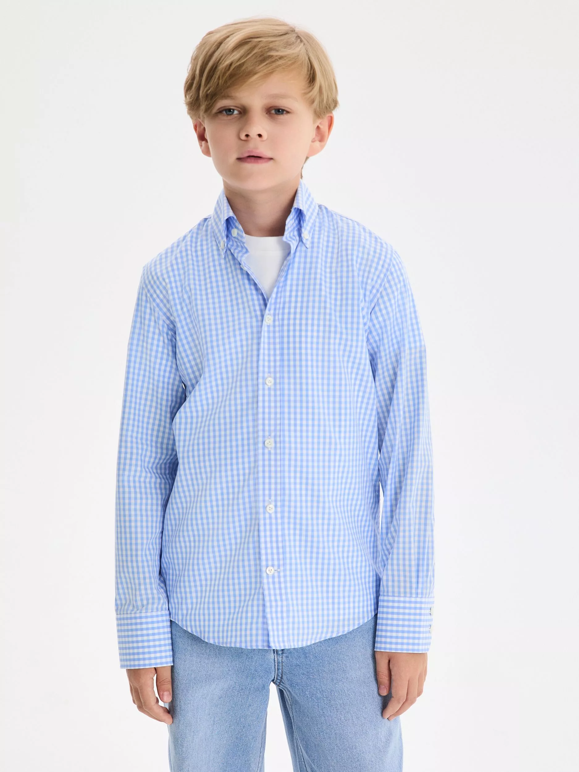 сорочка дет TOBY голубой TOBY_165013_730 ,photo 1