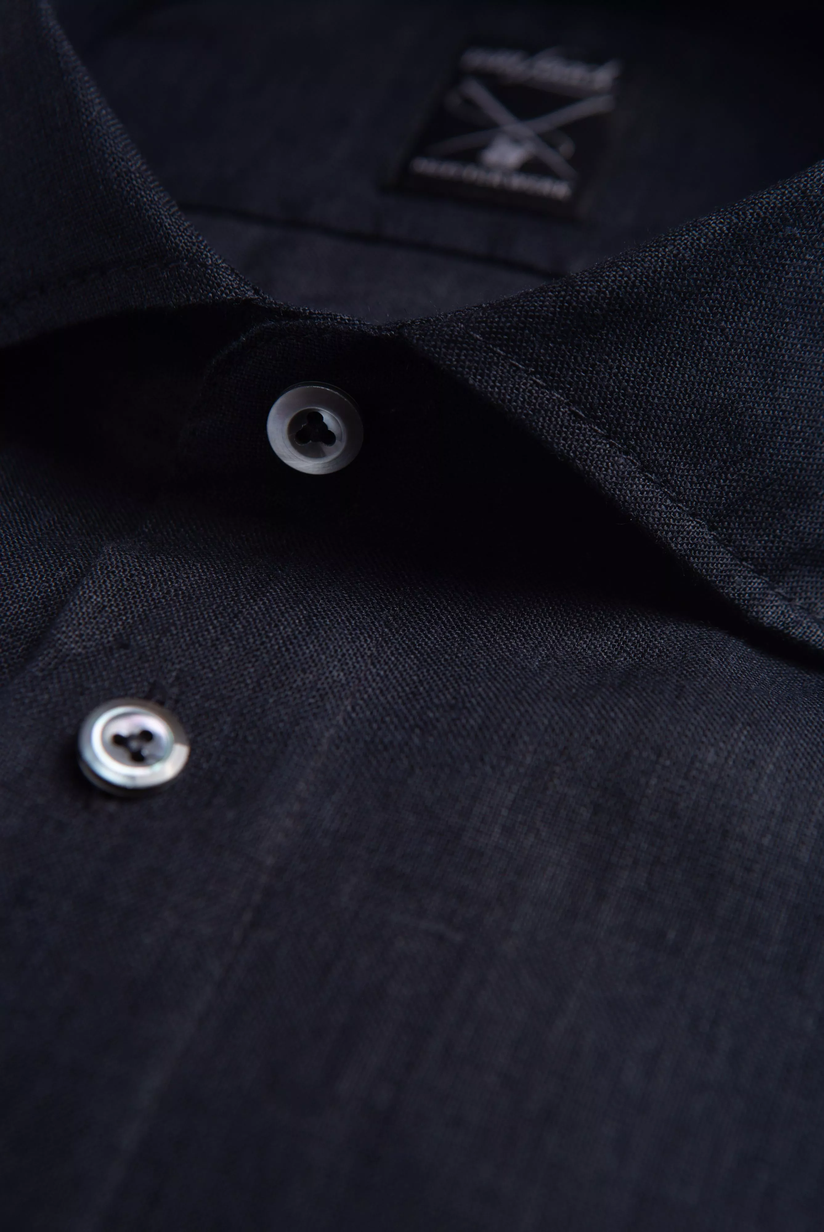 van Laack СОРОЧКА RIKOS1 TFK
 цвет темно-синий ,photo 2