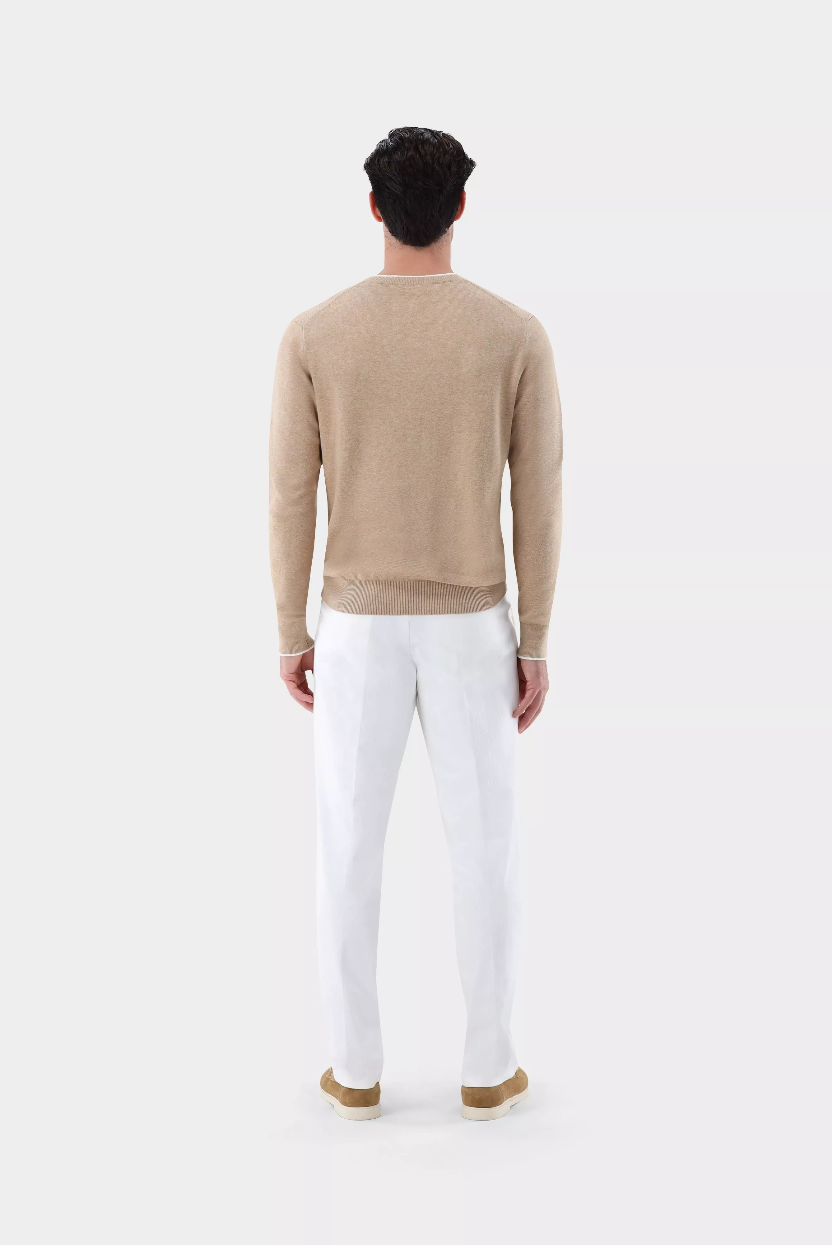 van Laack ПУЛОВЕР SANDI F
 цвет бежевый ,photo 7