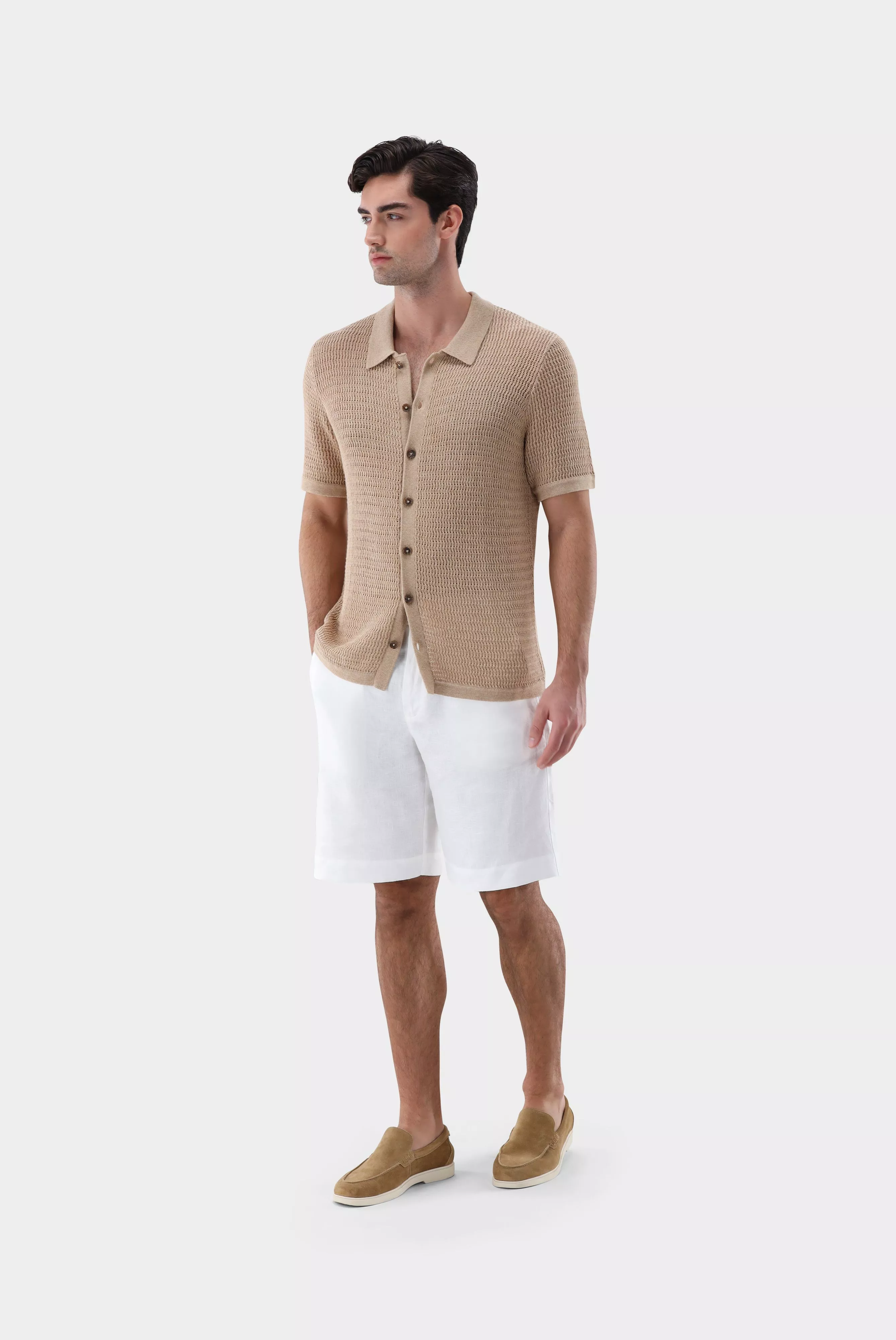 van Laack КАРДИГАН SAFIROS
 цвет бежевый ,photo 3