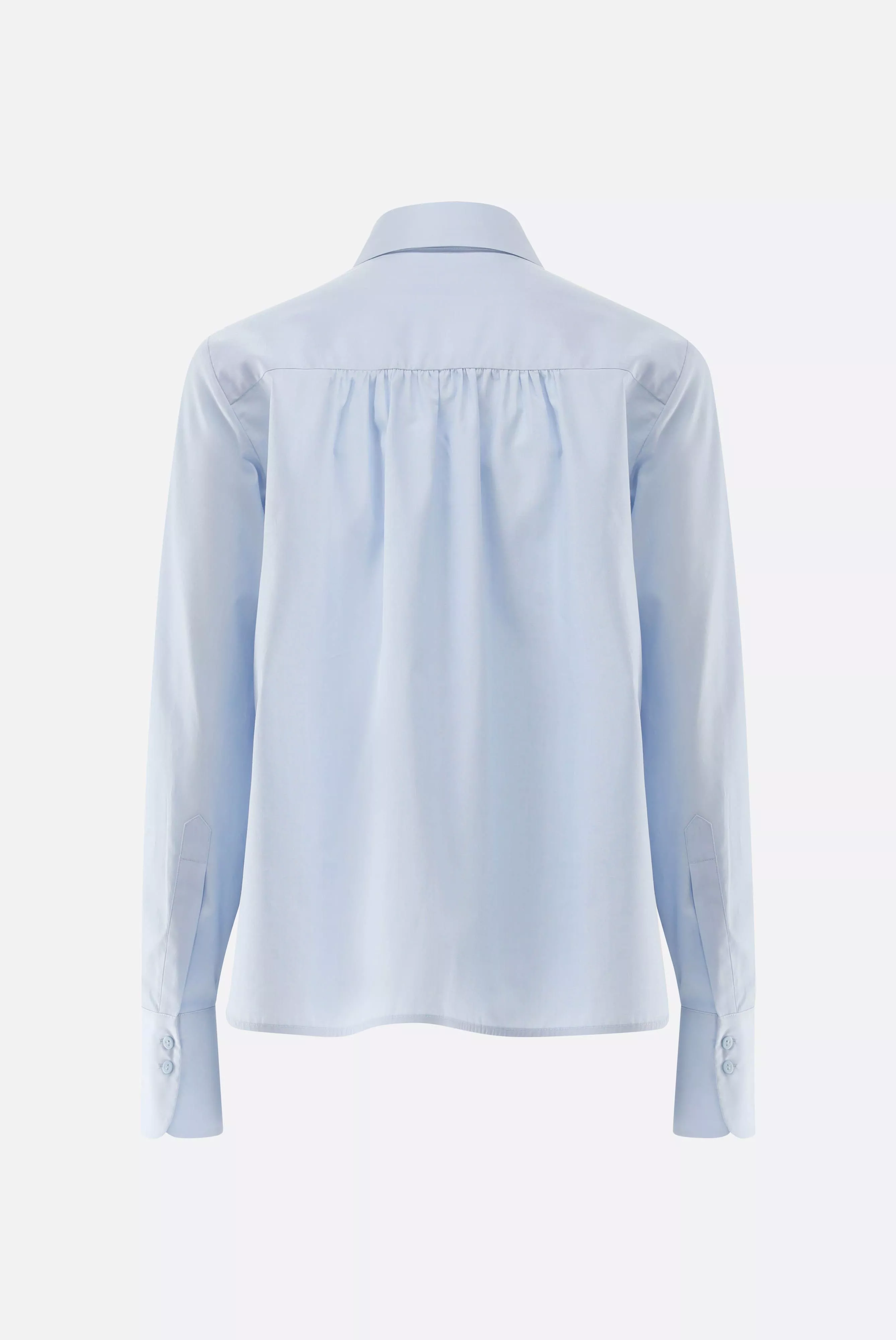 van Laack БЛУЗКА MATEJAS PXE
 цвет голубой ,photo 4