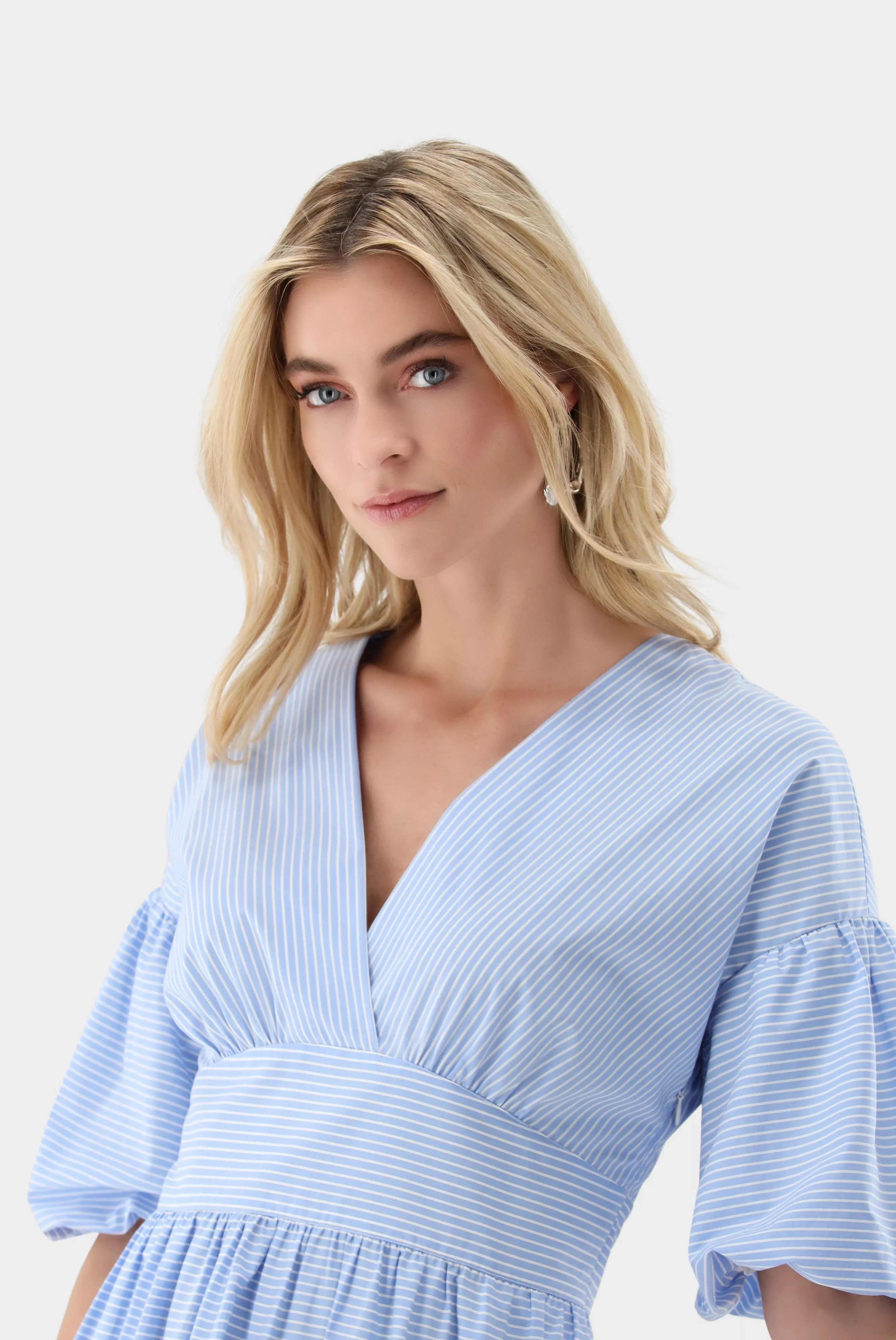 van Laack ПЛАТЬЕ KAMELA SG
 цвет голубой ,photo 2