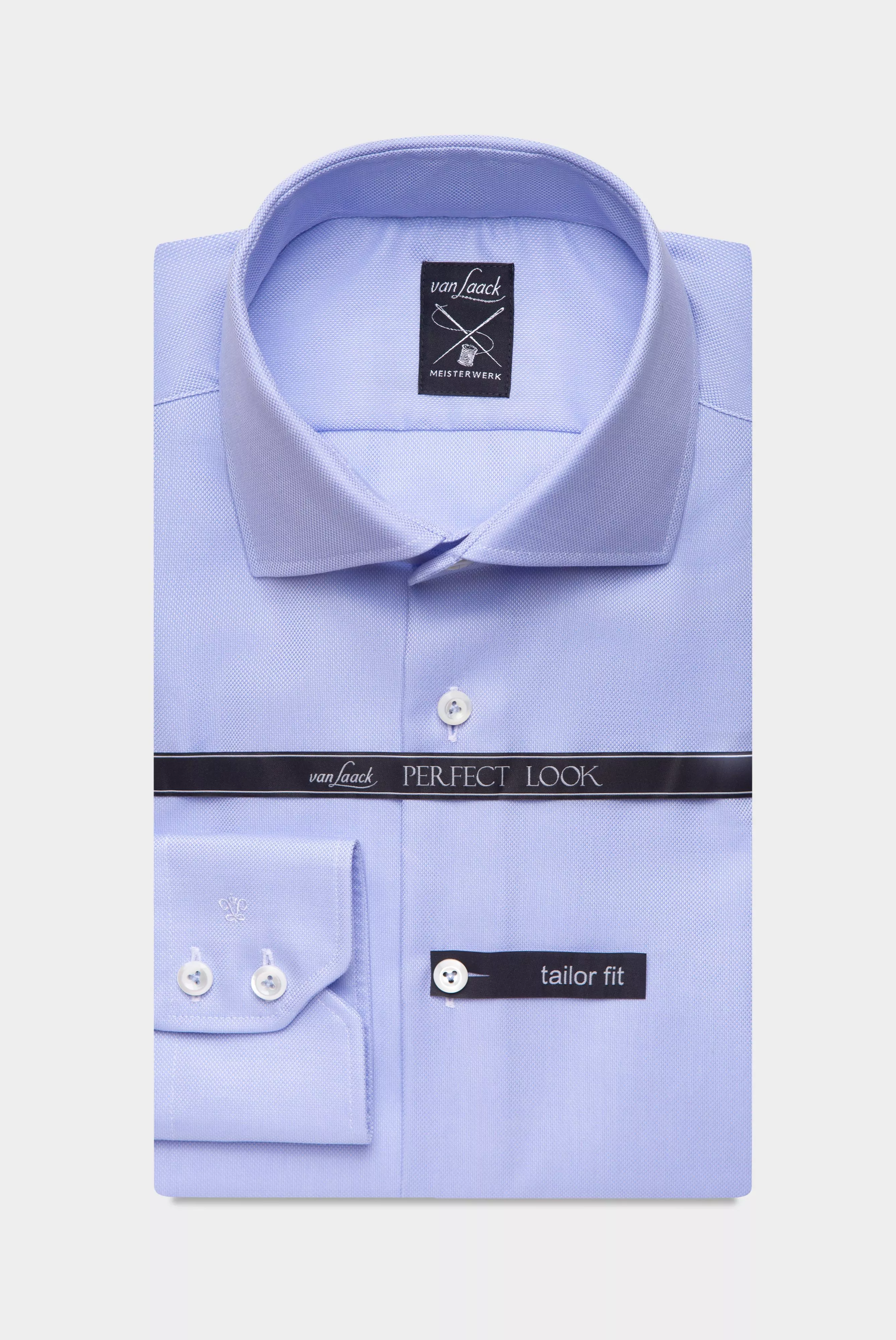 van Laack СОРОЧКА RIVARA TFN
 цвет голубой ,photo 1