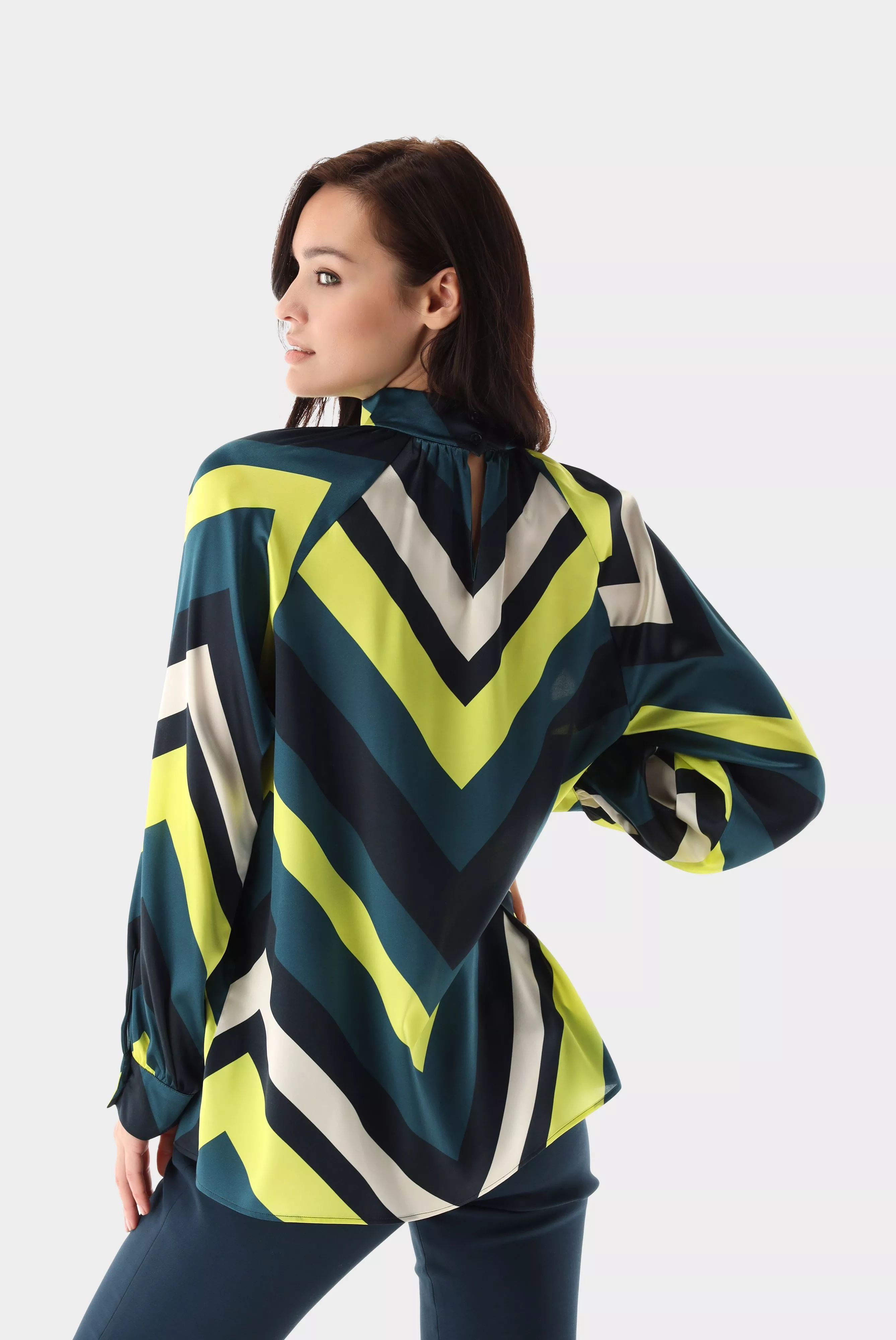 блузка ILKEN PX оливковый ILKEN-PX_171996_962 ,photo 5