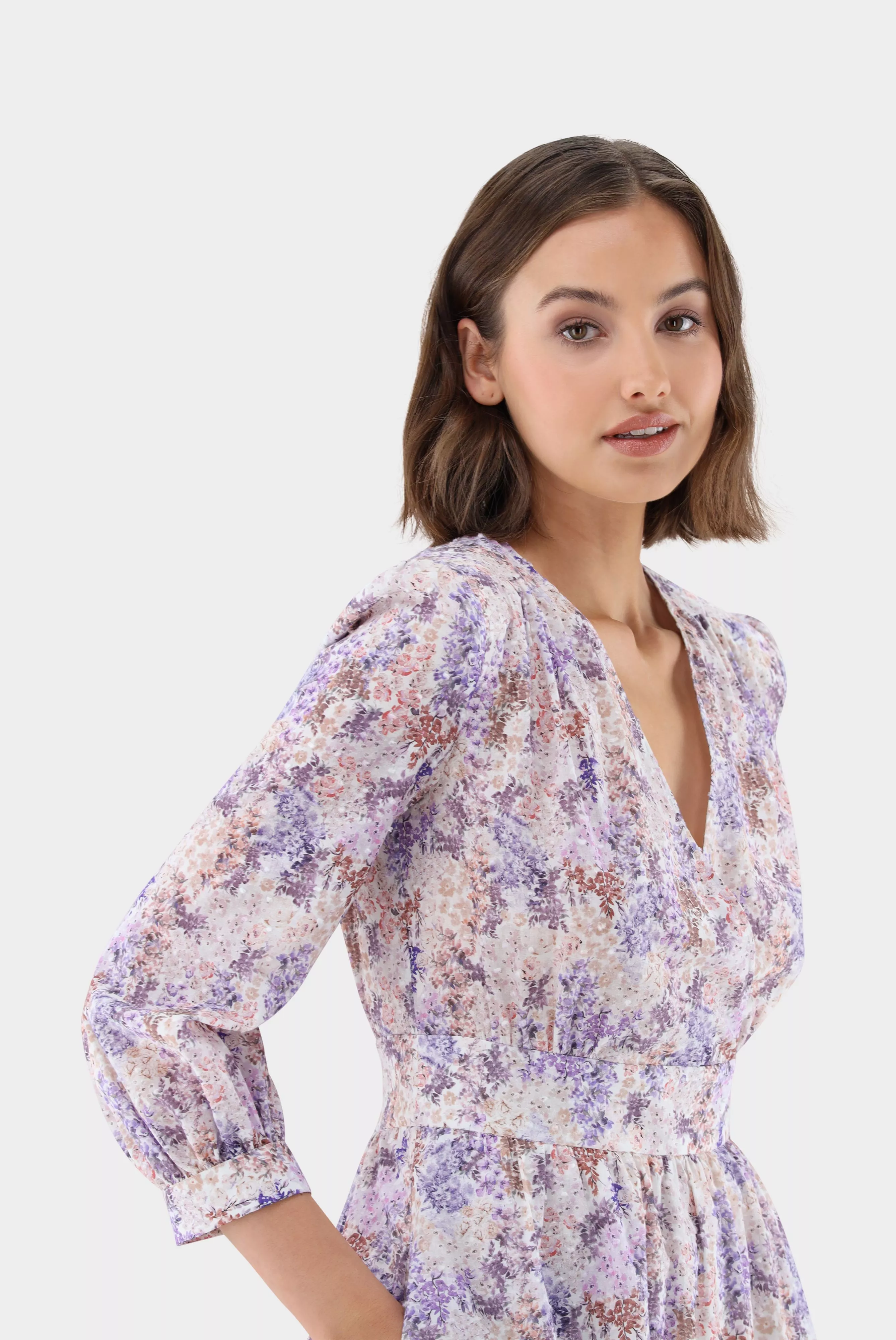 платье KAMEN сиреневый KAMEN_170156_630 ,photo 2