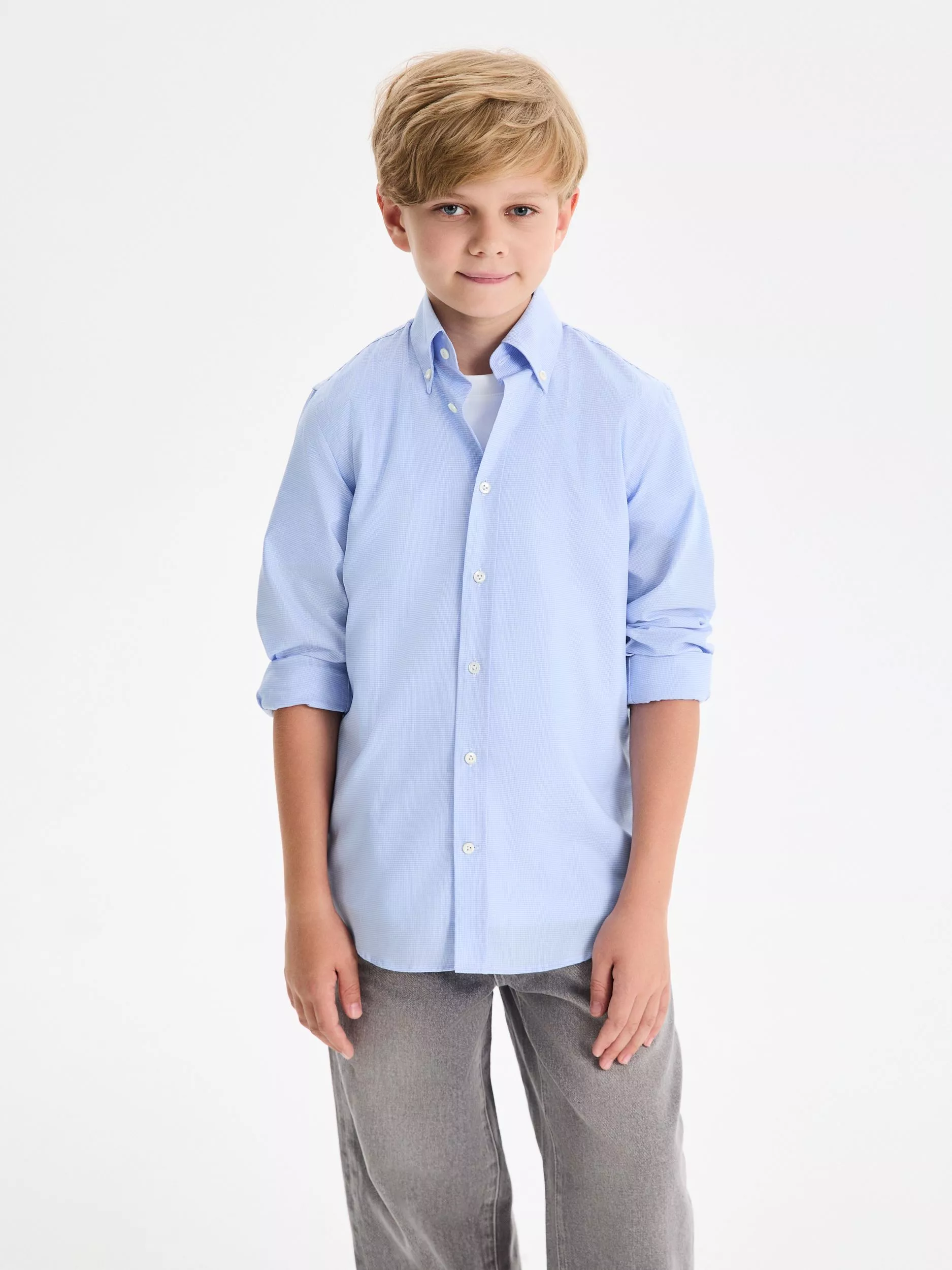 сорочка дет TOBY голубой TOBY_162801_720 ,photo 1