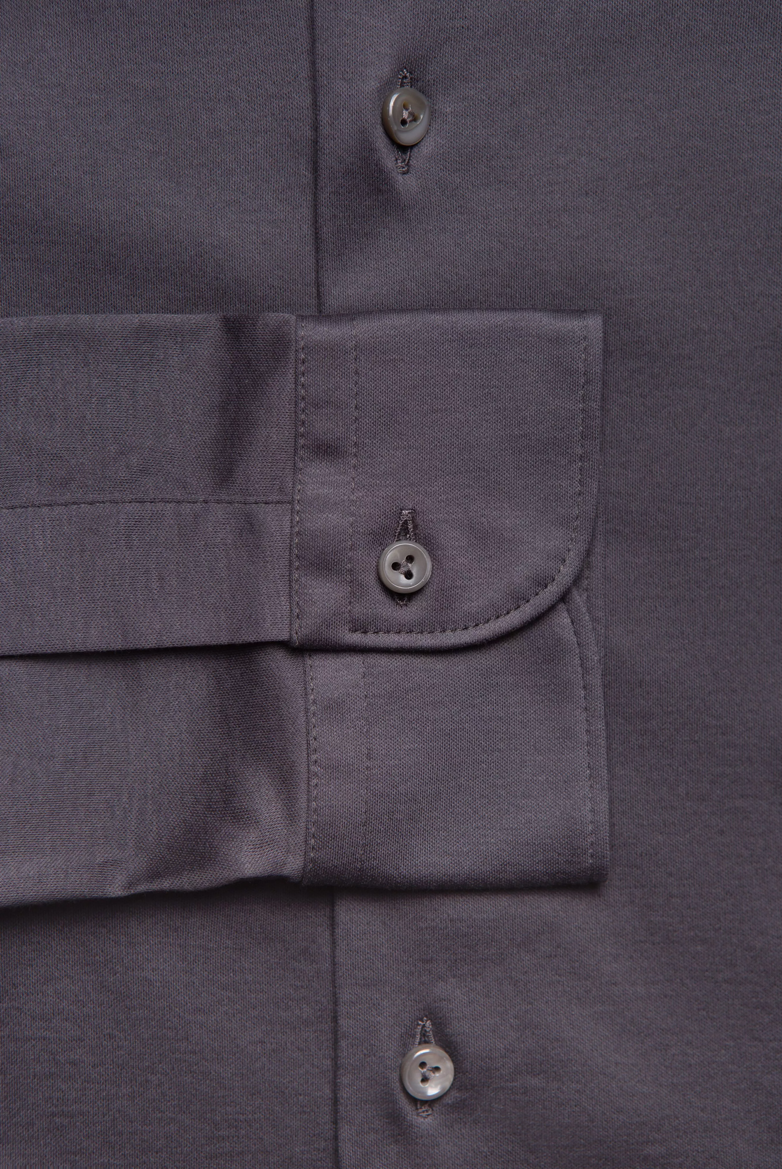 van Laack РУБАШКА PER L
 цвет серый ,photo 4