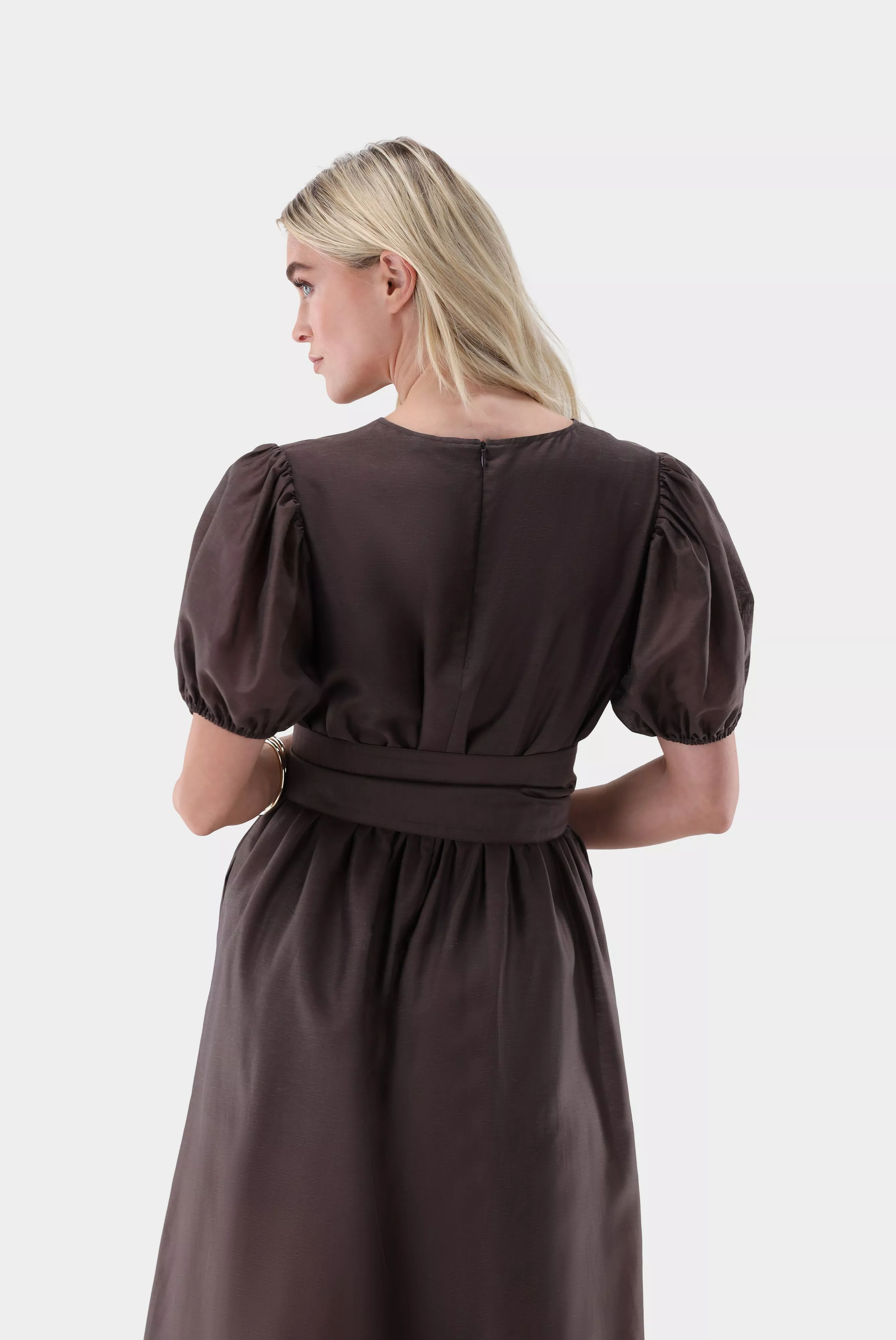 van Laack ПЛАТЬЕ HAJAL
 цвет коричневый ,photo 6