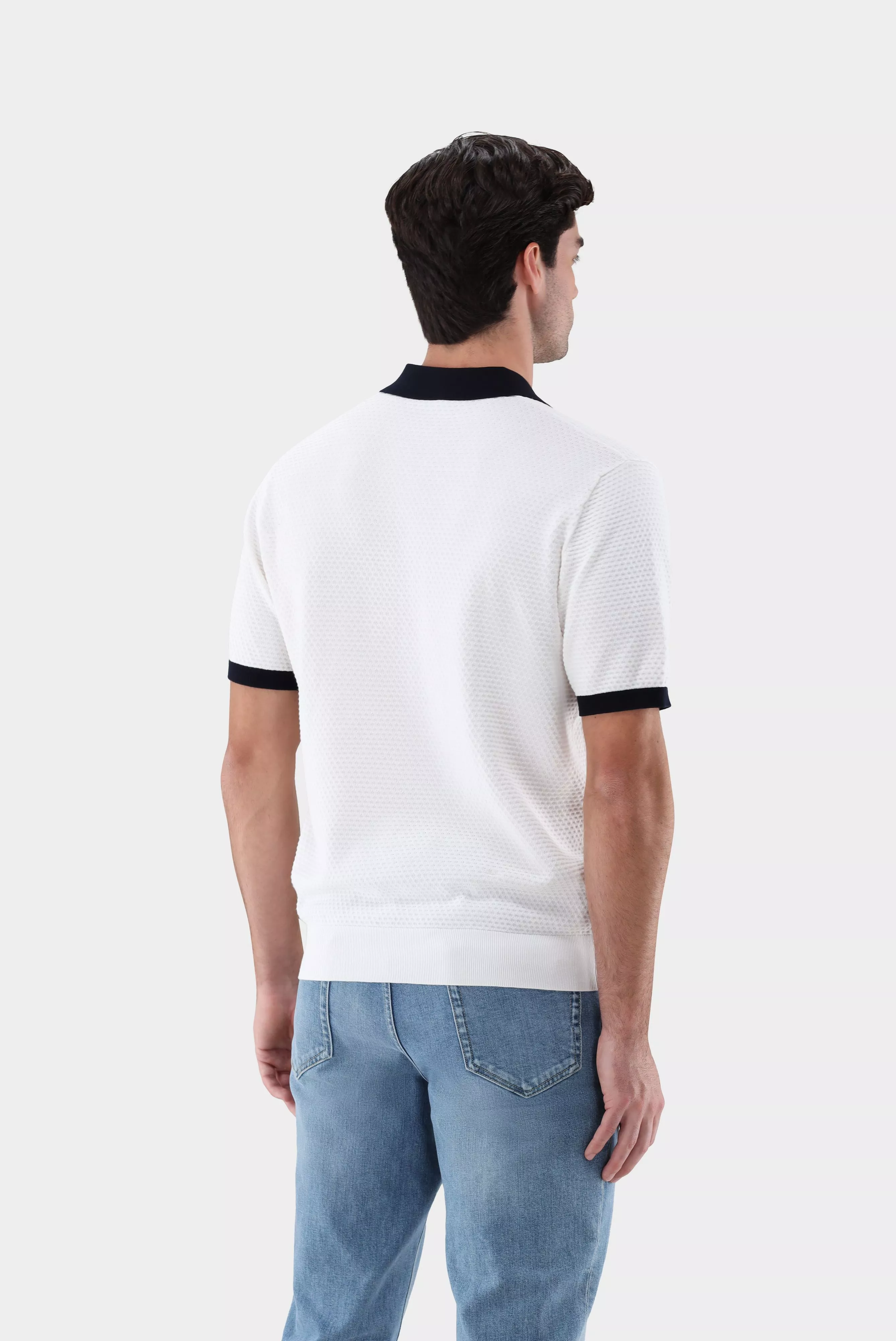 van Laack РУБАШКА-ПОЛО SAMERO SBF
 цвет бежевый ,photo 6