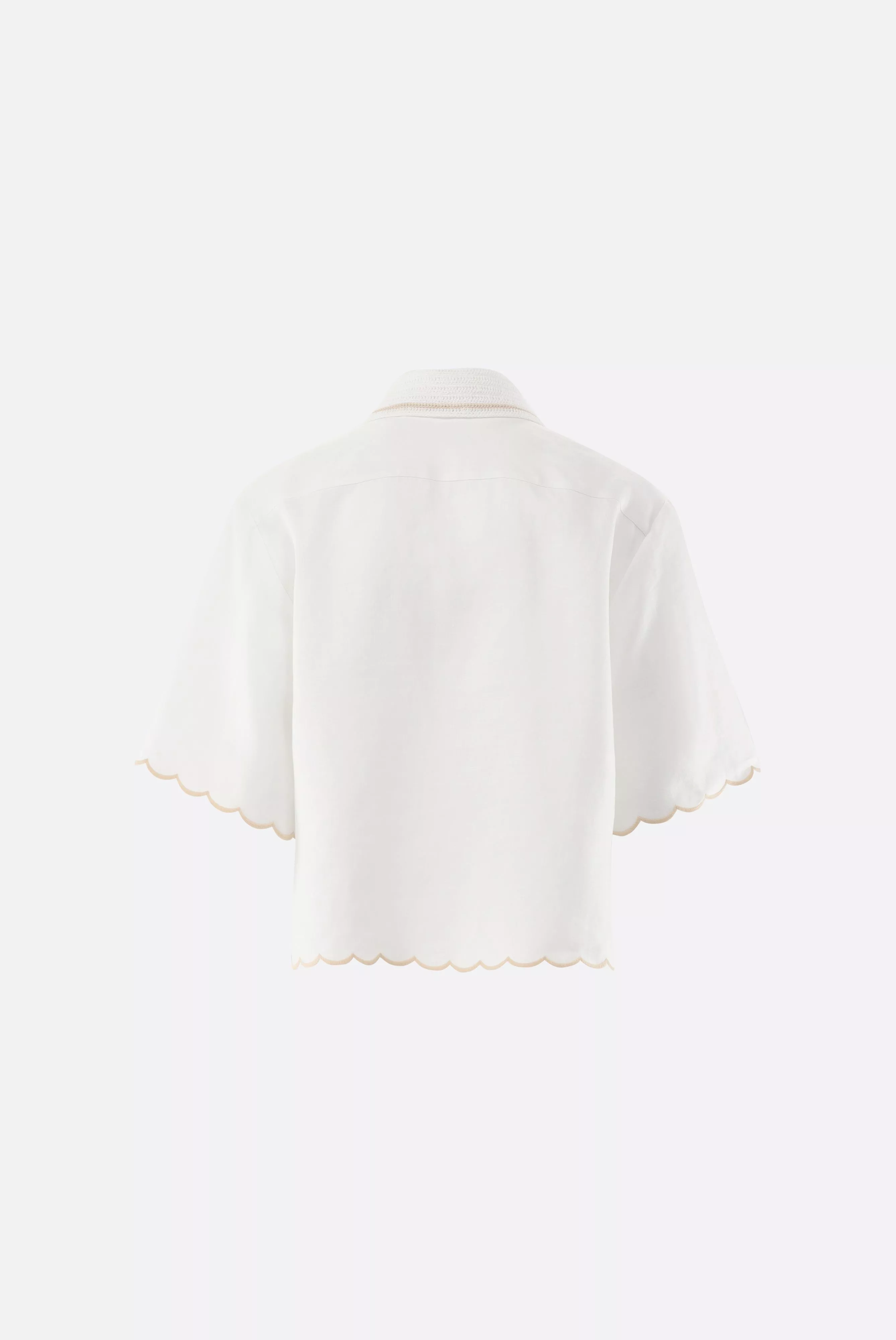 van Laack БЛУЗКА TAISHA CE
 цвет бежевый ,photo 4