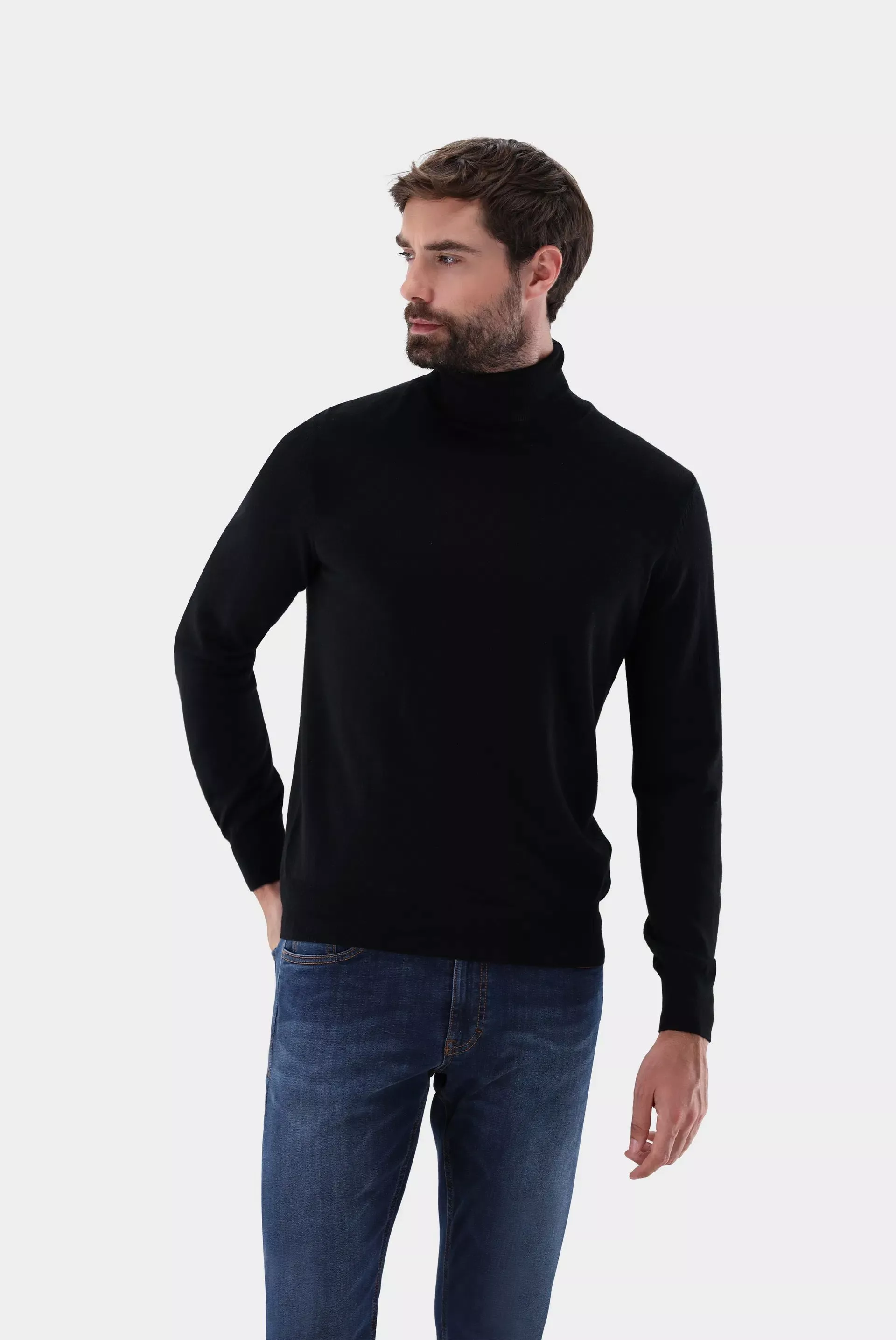 van Laack ВОДОЛАЗКА SAINI F
 цвет черный ,photo 1