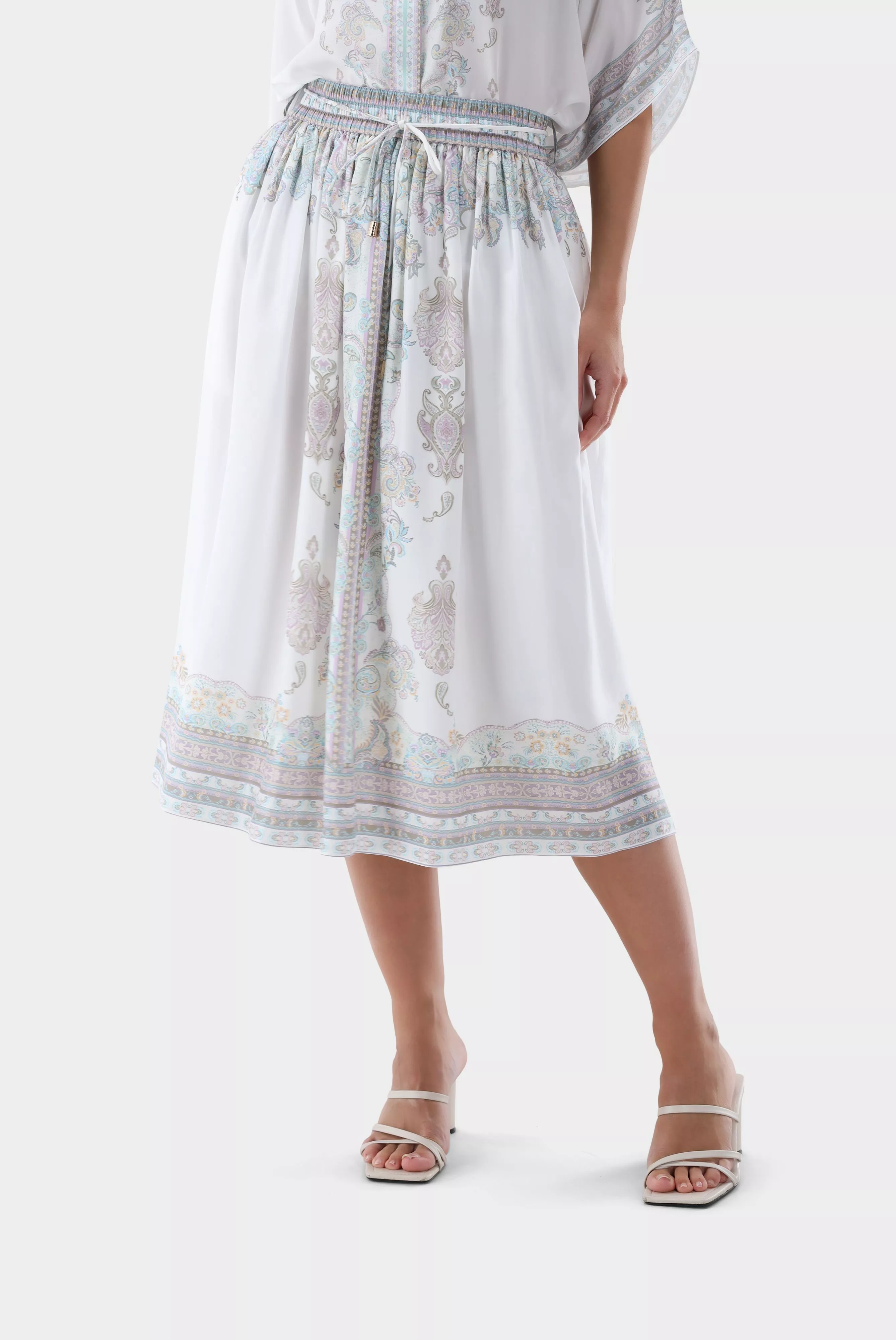 van Laack ЮБКА REJA PX
 цвет бежевый ,photo 1