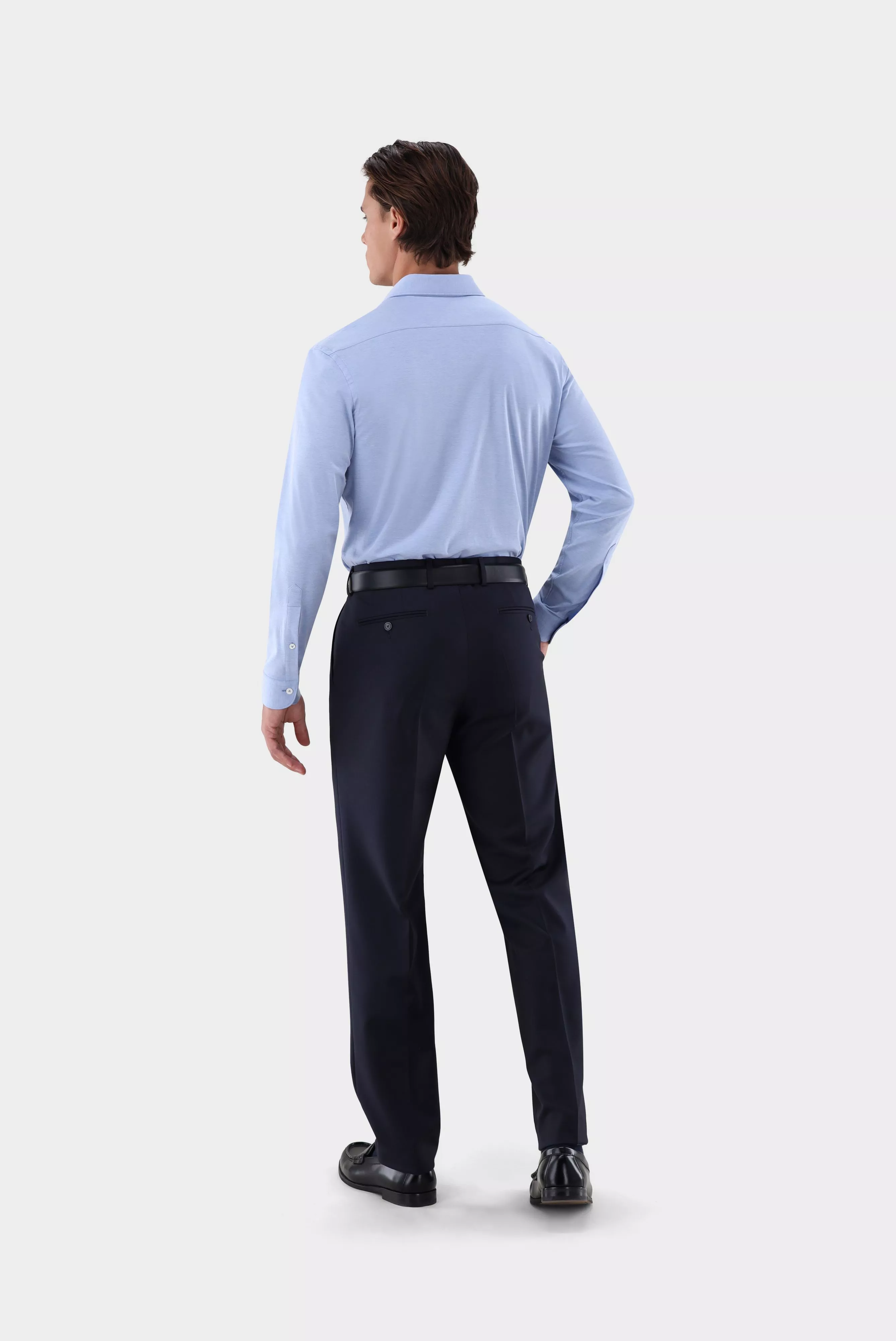 van Laack РУБАШКА PIKOS LSF
 цвет голубой ,photo 6