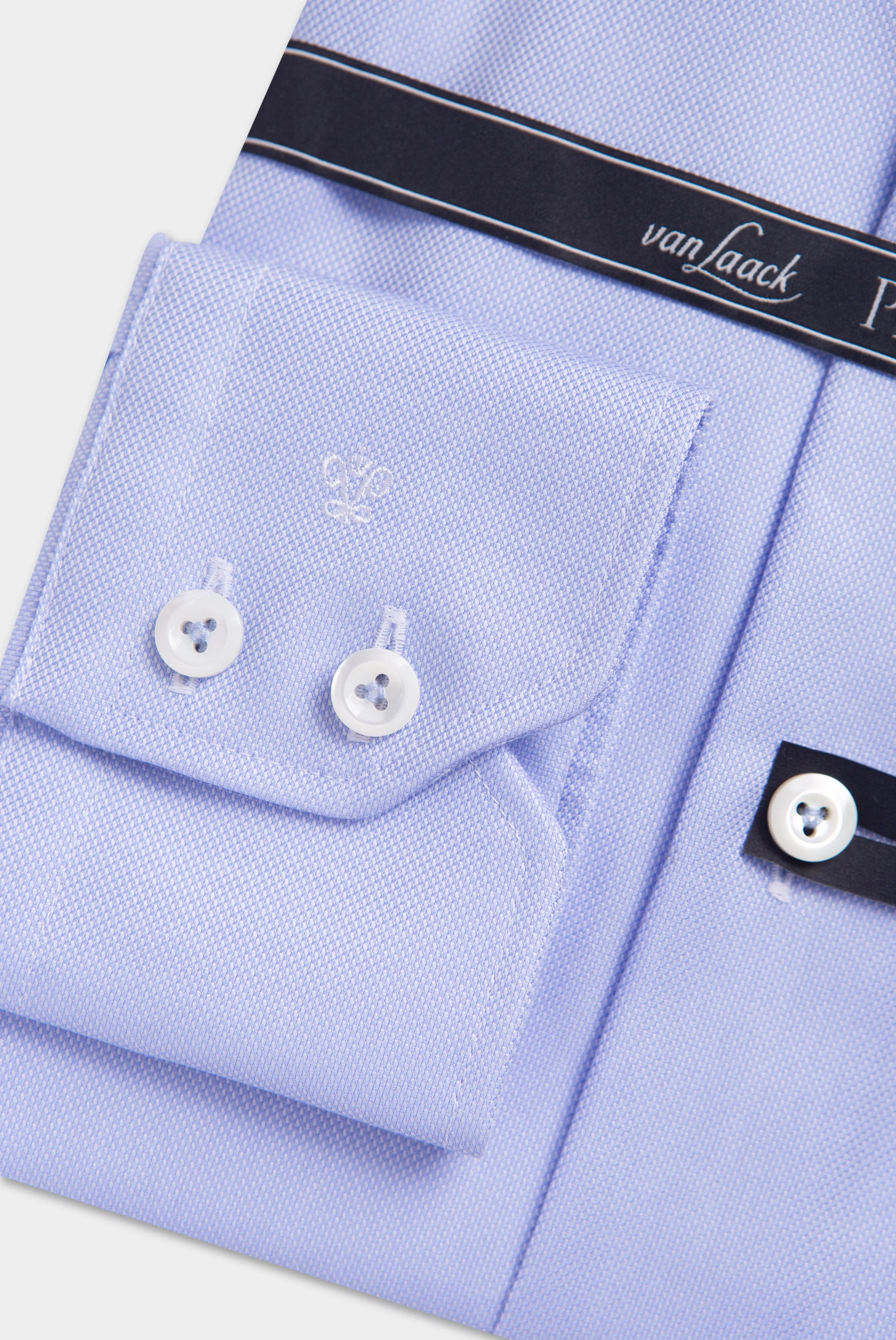 van Laack СОРОЧКА RIVARA TFN
 цвет голубой ,photo 5