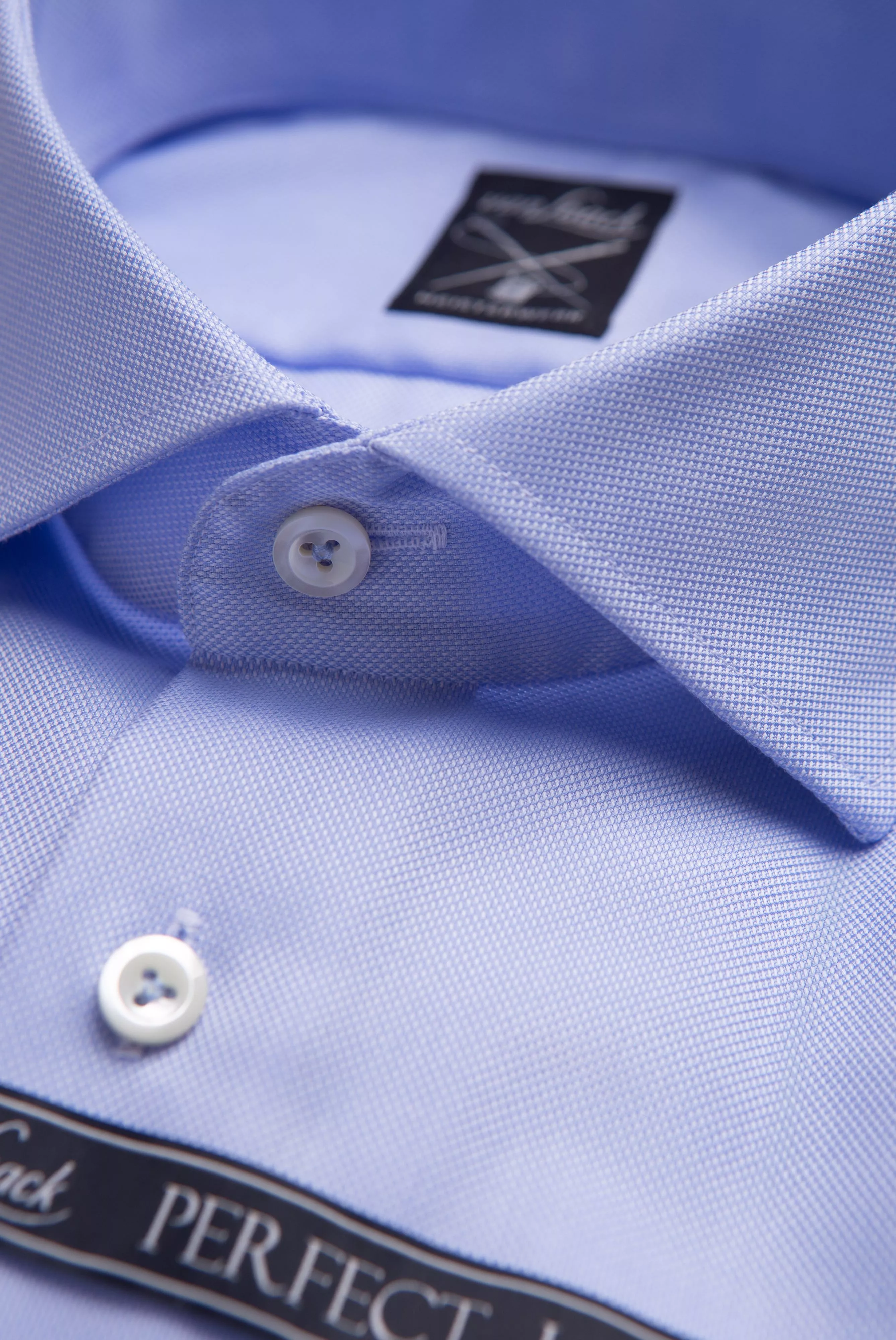 van Laack СОРОЧКА RIVARA LTFN
 цвет голубой ,photo 2