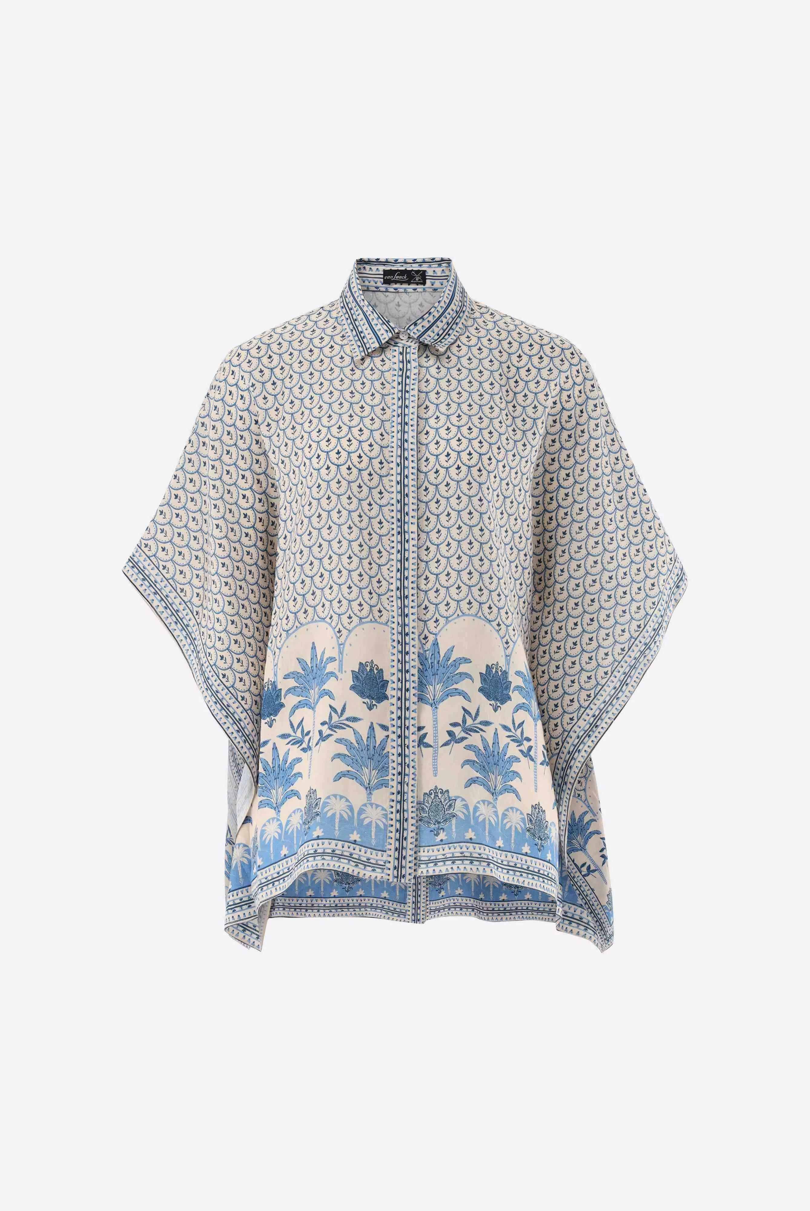 van Laack БЛУЗКА CELLISA PX2
 цвет бежевый ,photo 1