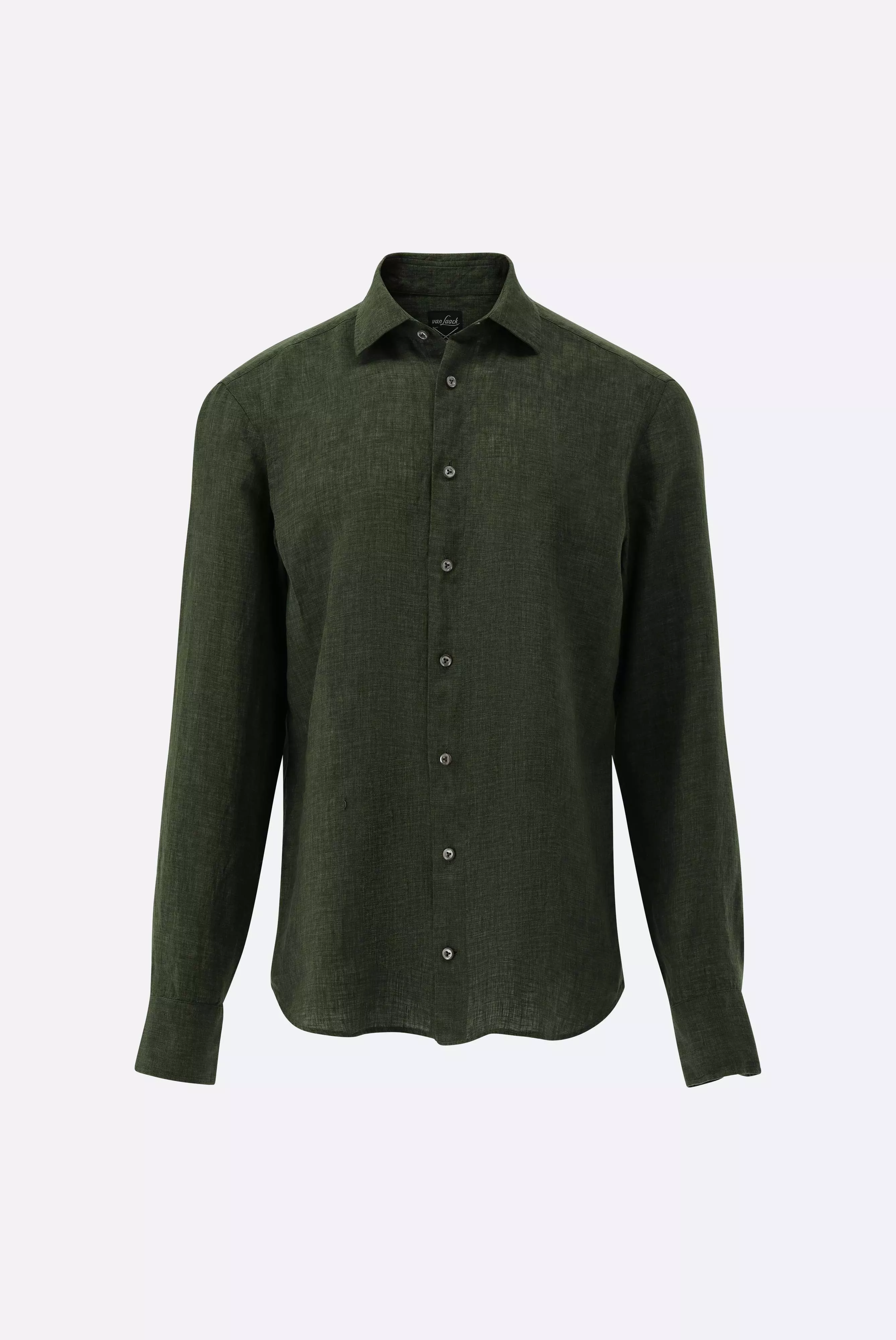 van Laack СОРОЧКА RET LMSTFW
 цвет зеленый ,photo 3