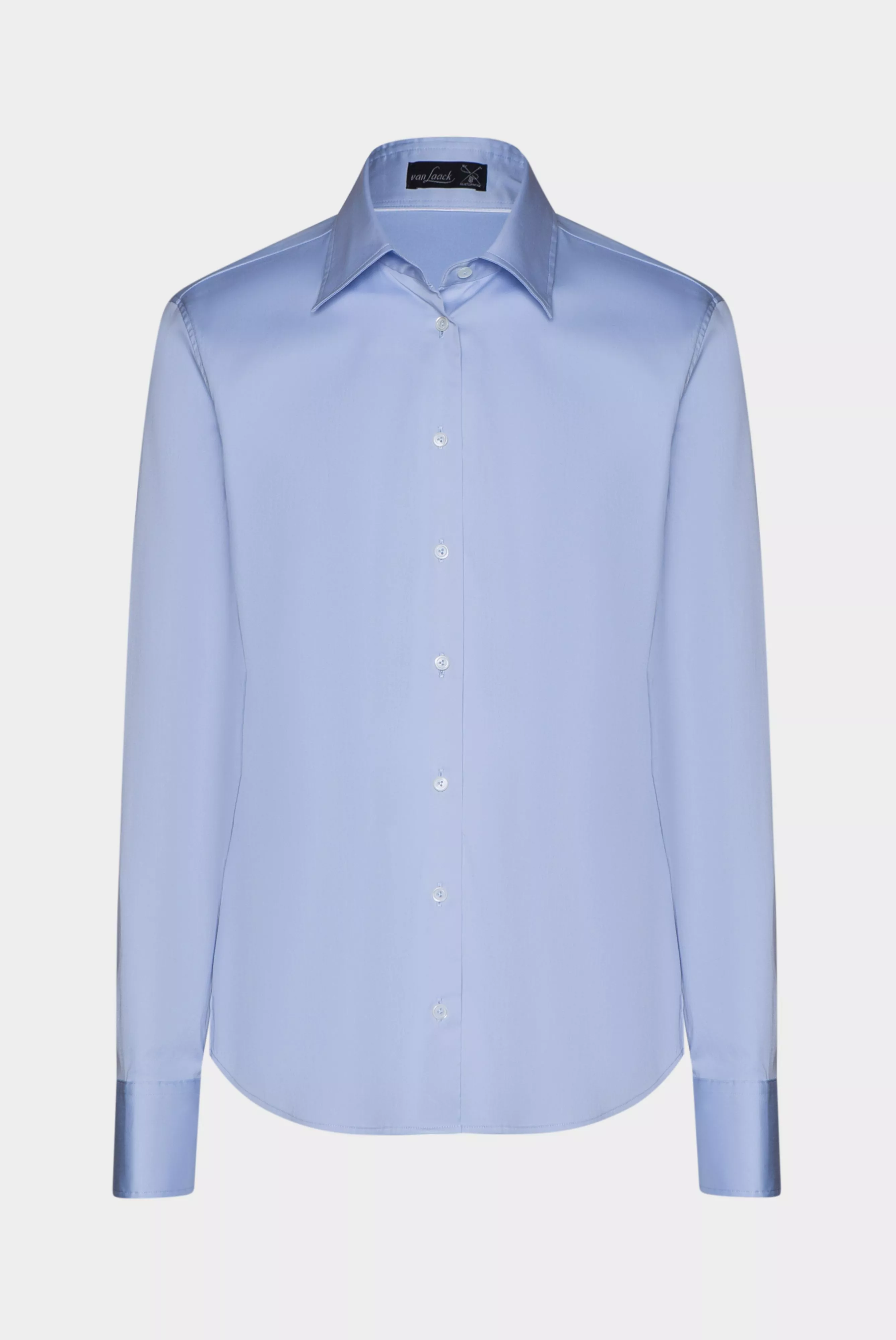 van Laack БЛУЗКА CELLYA FPB
 цвет голубой ,photo 1