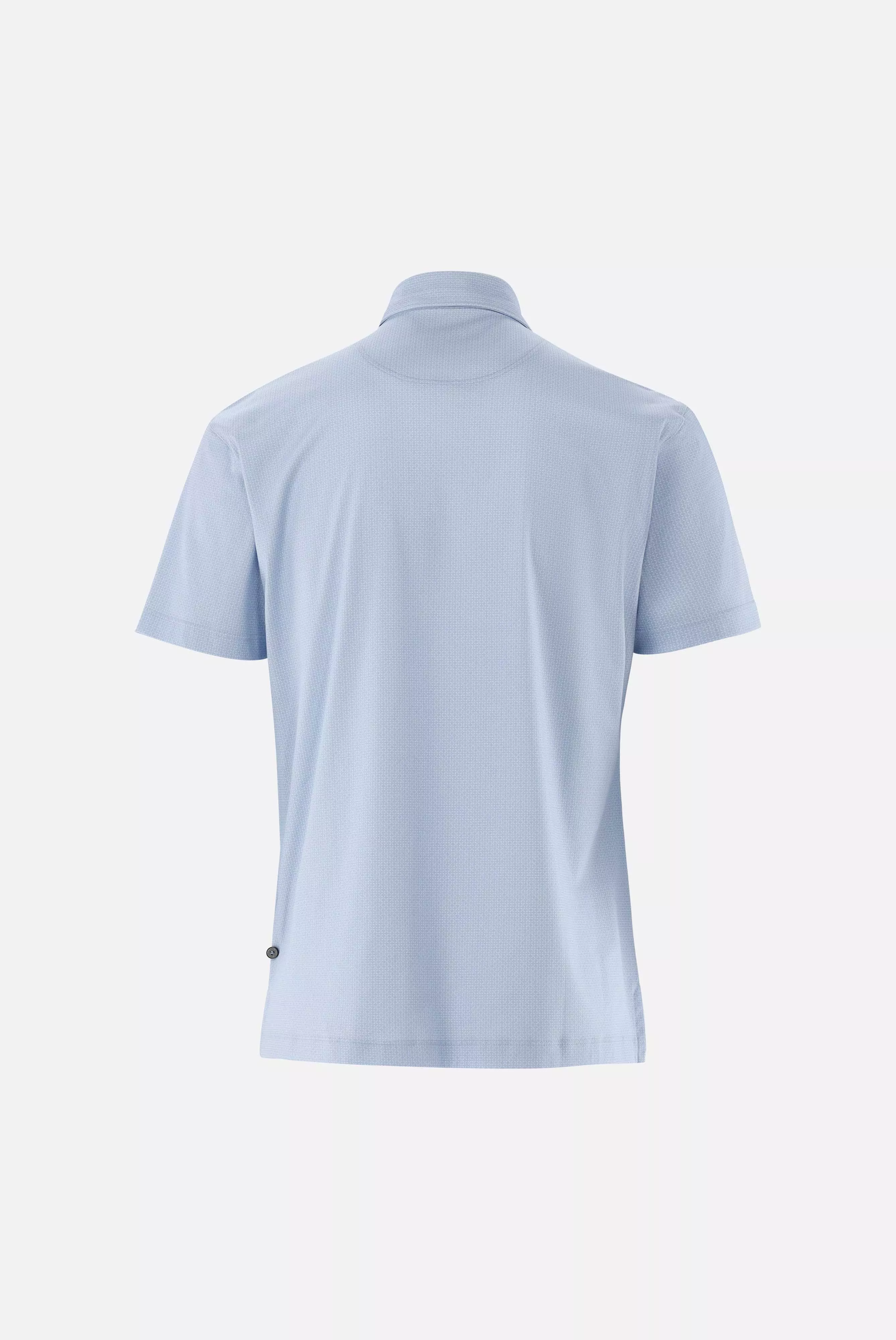 van Laack РУБАШКА-ПОЛО PESO
 цвет голубой ,photo 4