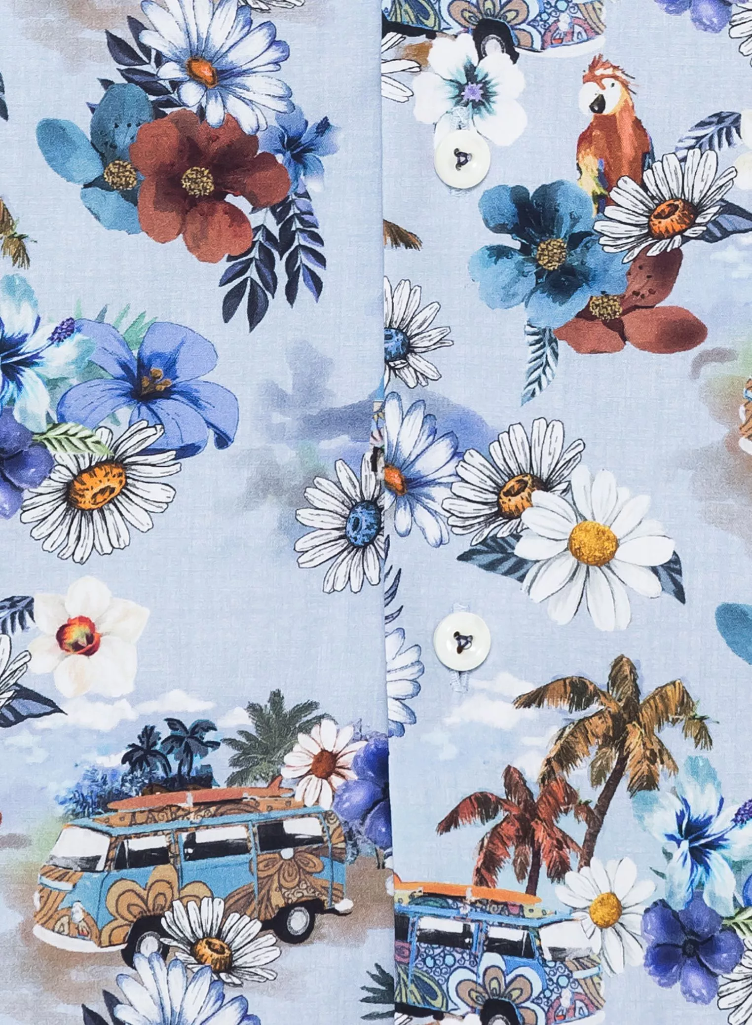 сорочка RIBO S SF голубой RIBO-S-SF_171681_730 ,photo 4