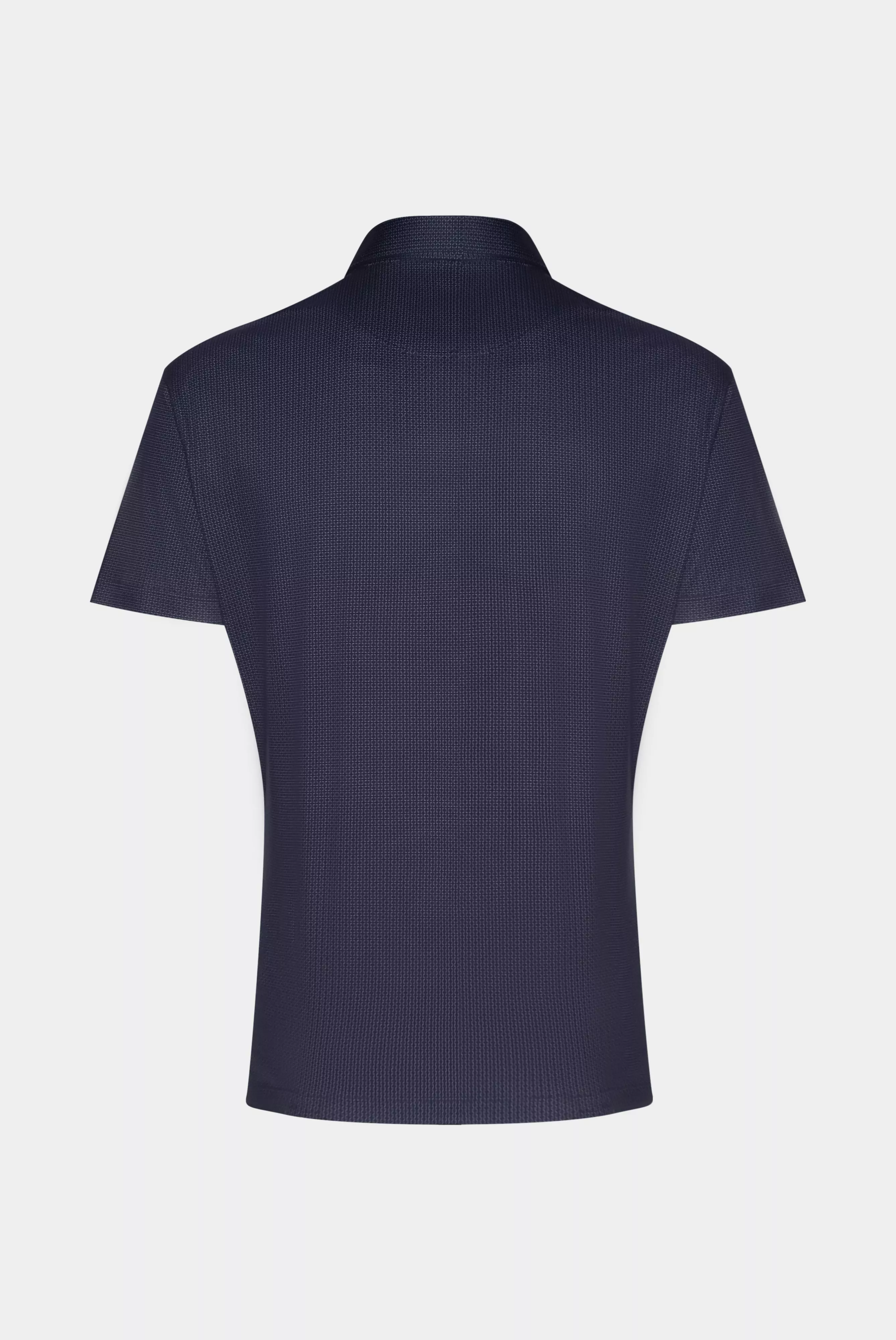 van Laack РУБАШКА-ПОЛО PESO
 цвет темно-синий ,photo 3