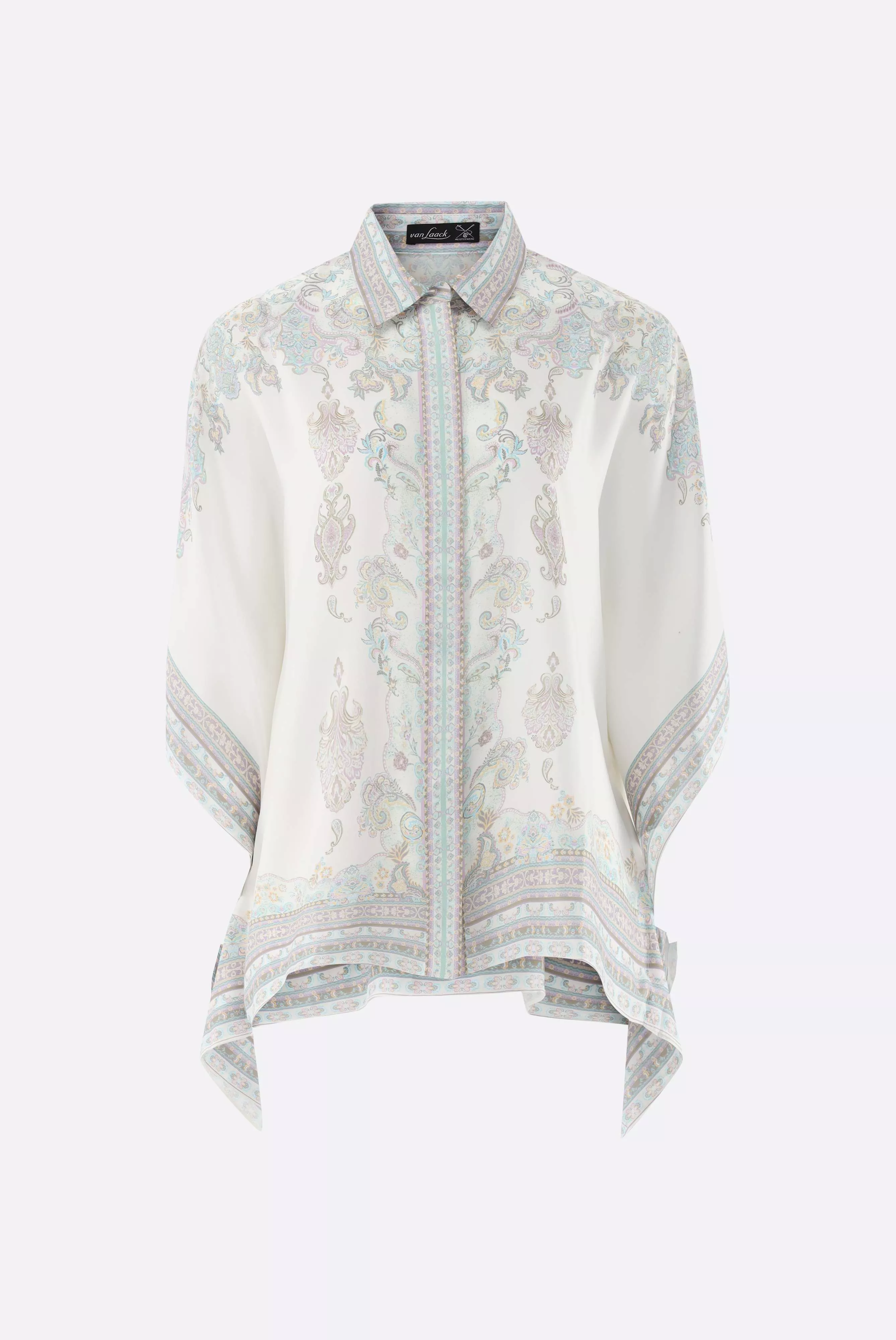 van Laack БЛУЗКА TUJA PX
 цвет бежевый ,photo 3