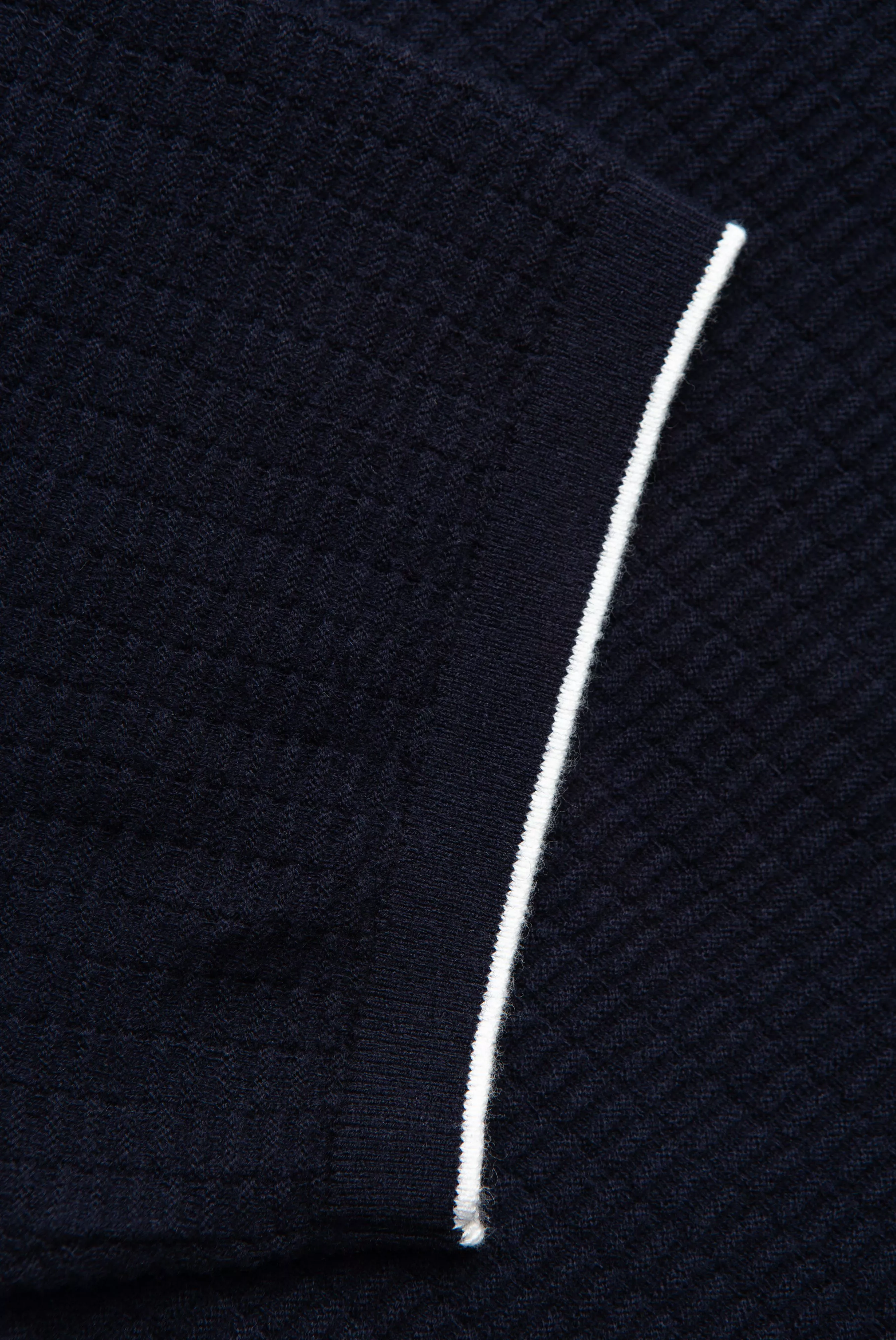 van Laack ДЖЕМПЕР-ПОЛО SANDRO SBF
 цвет темно-синий ,photo 4