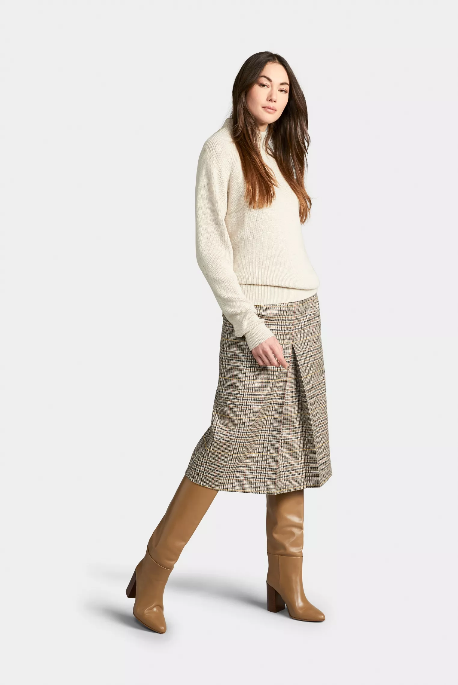 юбка M REGINA SV бежевый M-REGINA-SV_H01281_160 ,photo 4