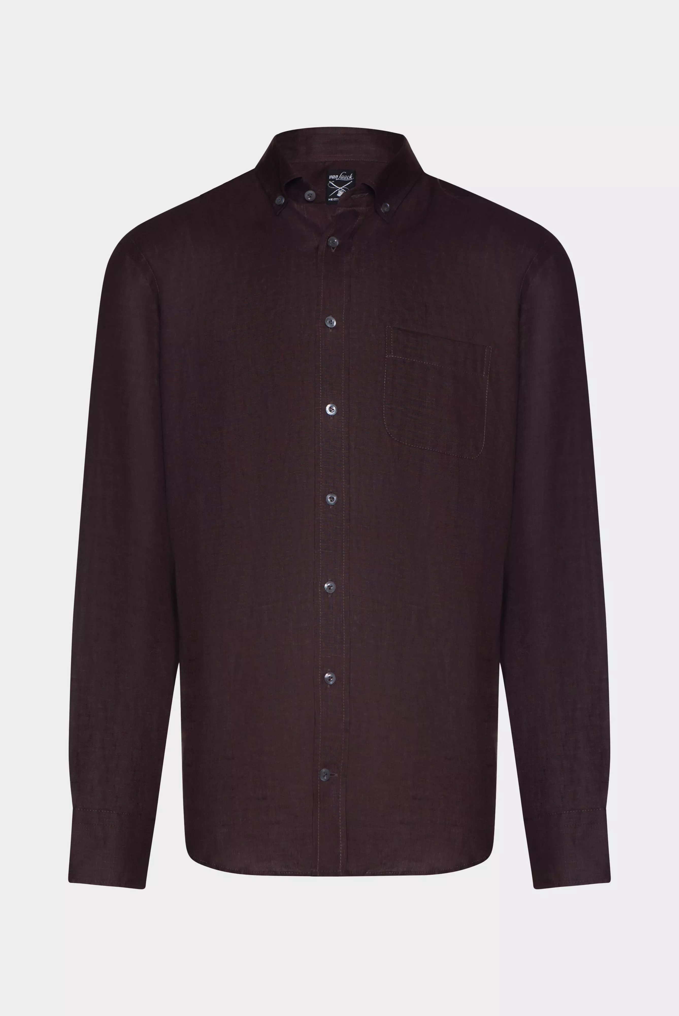 van Laack СОРОЧКА ROY TFK
 цвет коричневый ,photo 3