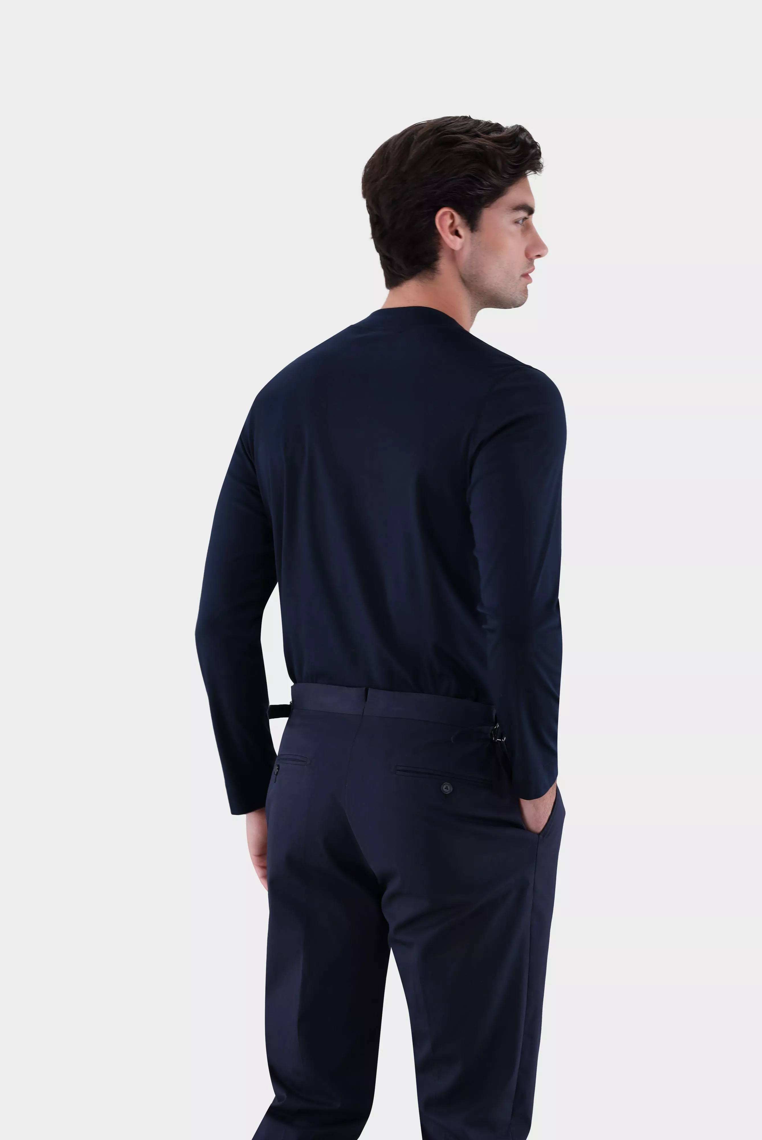 van Laack ФУТБОЛКА PAMOS
 цвет темно-синий ,photo 6