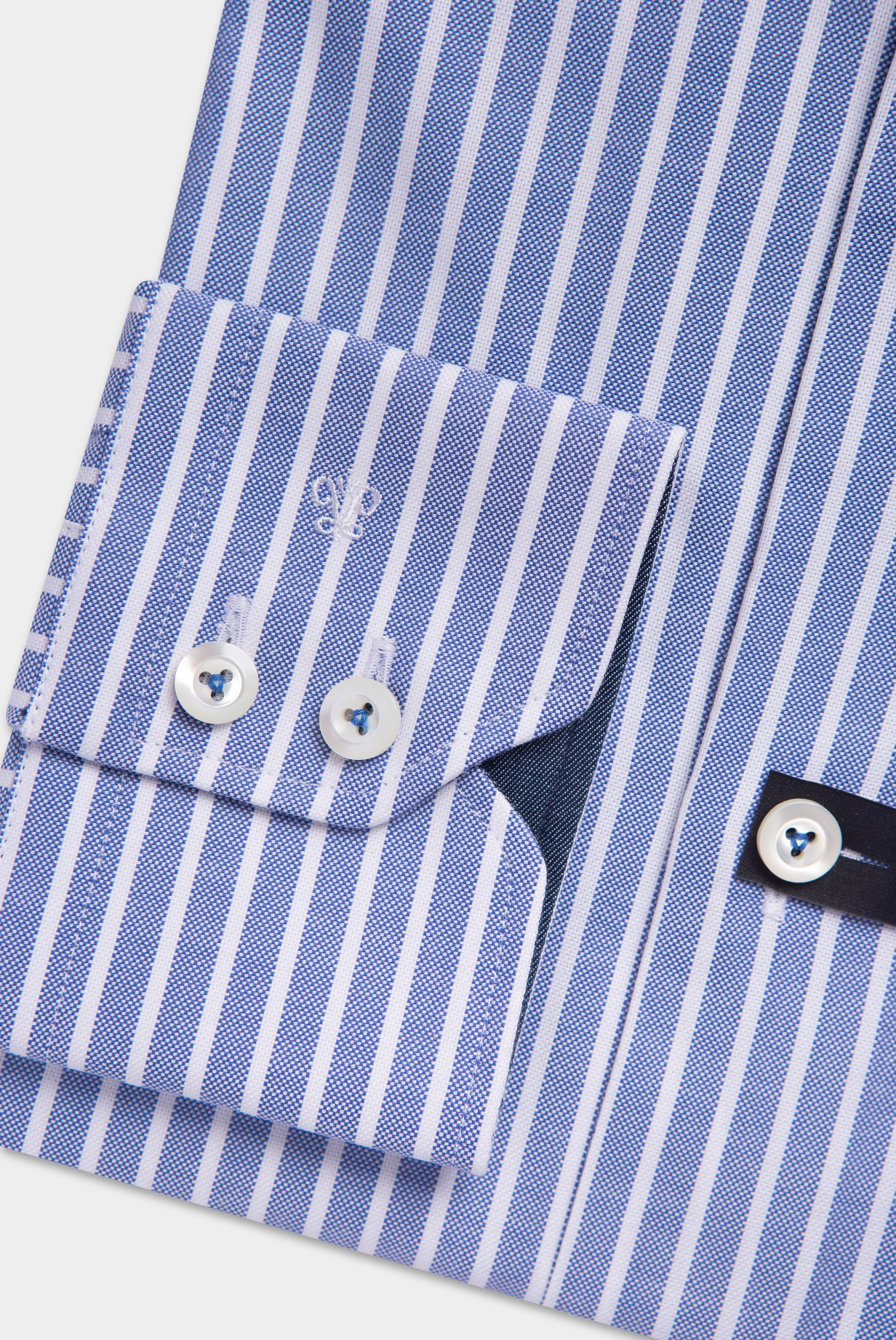 van Laack СОРОЧКА RIVARA LTF11
 цвет ярко-синий ,photo 5