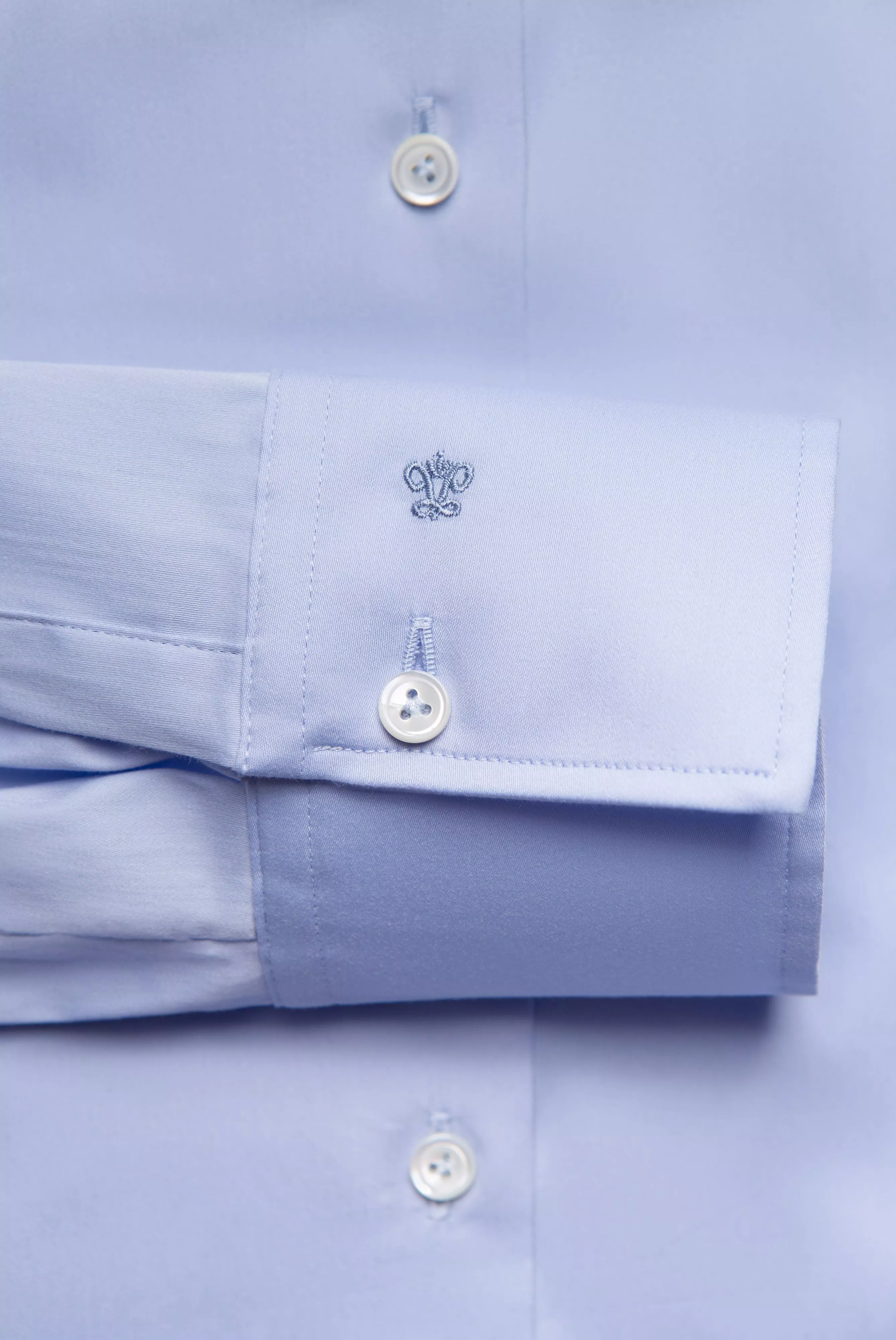 van Laack БЛУЗКА CELLYA FPB
 цвет голубой ,photo 4