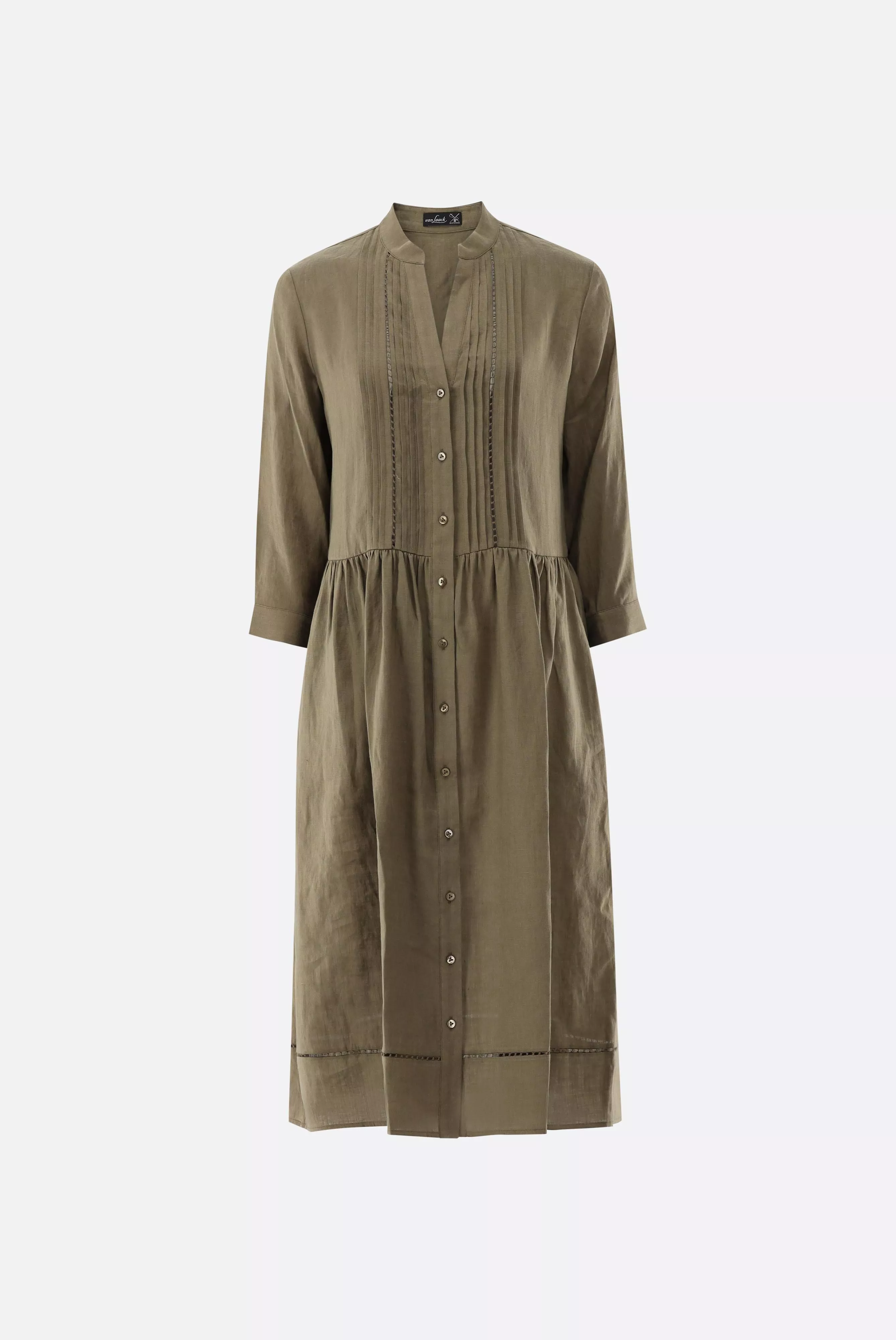 van Laack ПЛАТЬЕ KAIMI E
 цвет оливковый ,photo 1