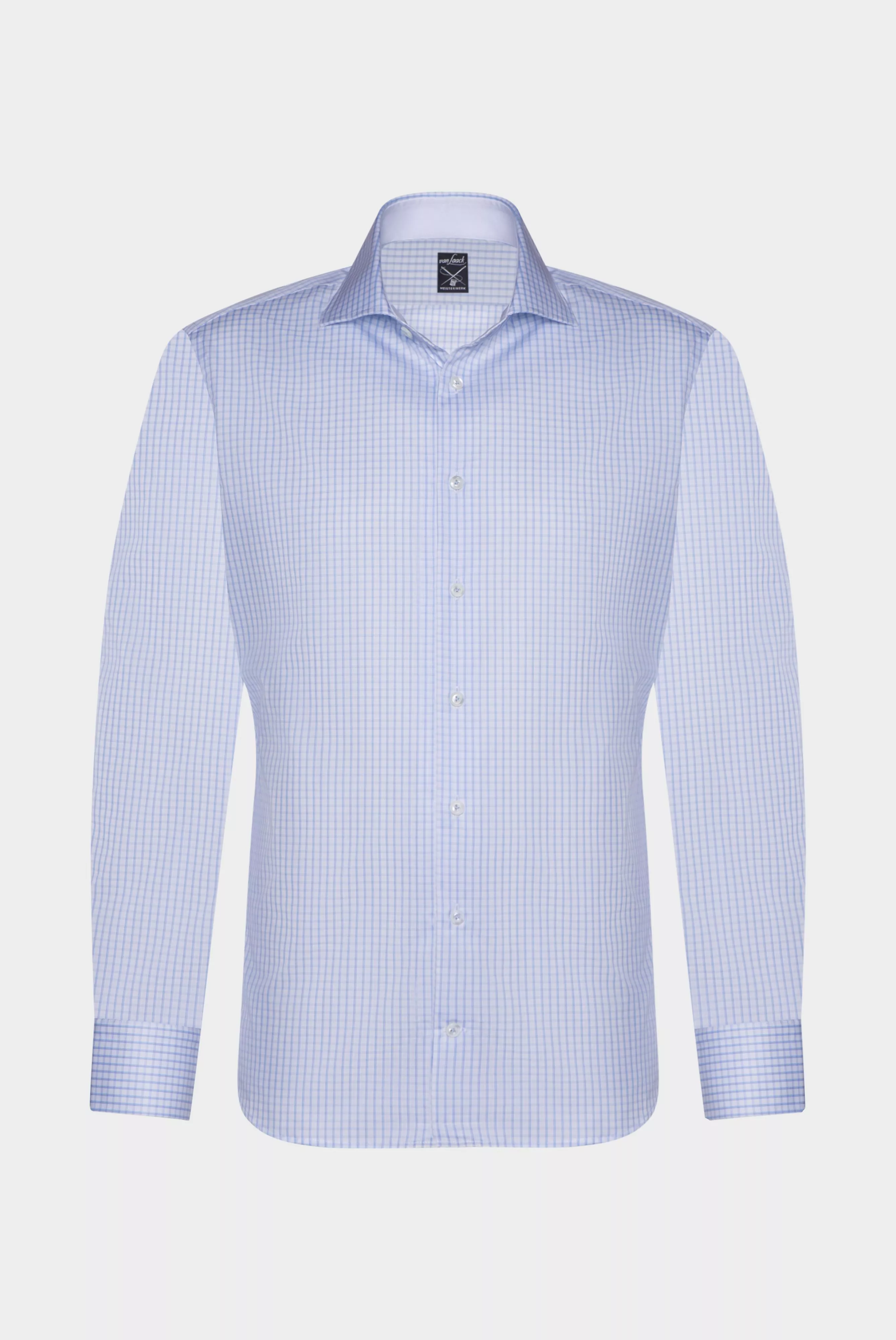 van Laack СОРОЧКА RIVARA SF05N
 цвет голубой ,photo 3