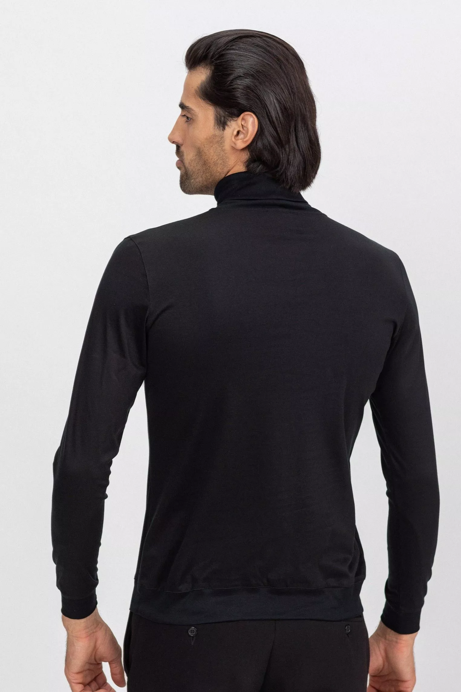 водолазка M PELINO черный M-PELINO_180031_099 ,photo 4