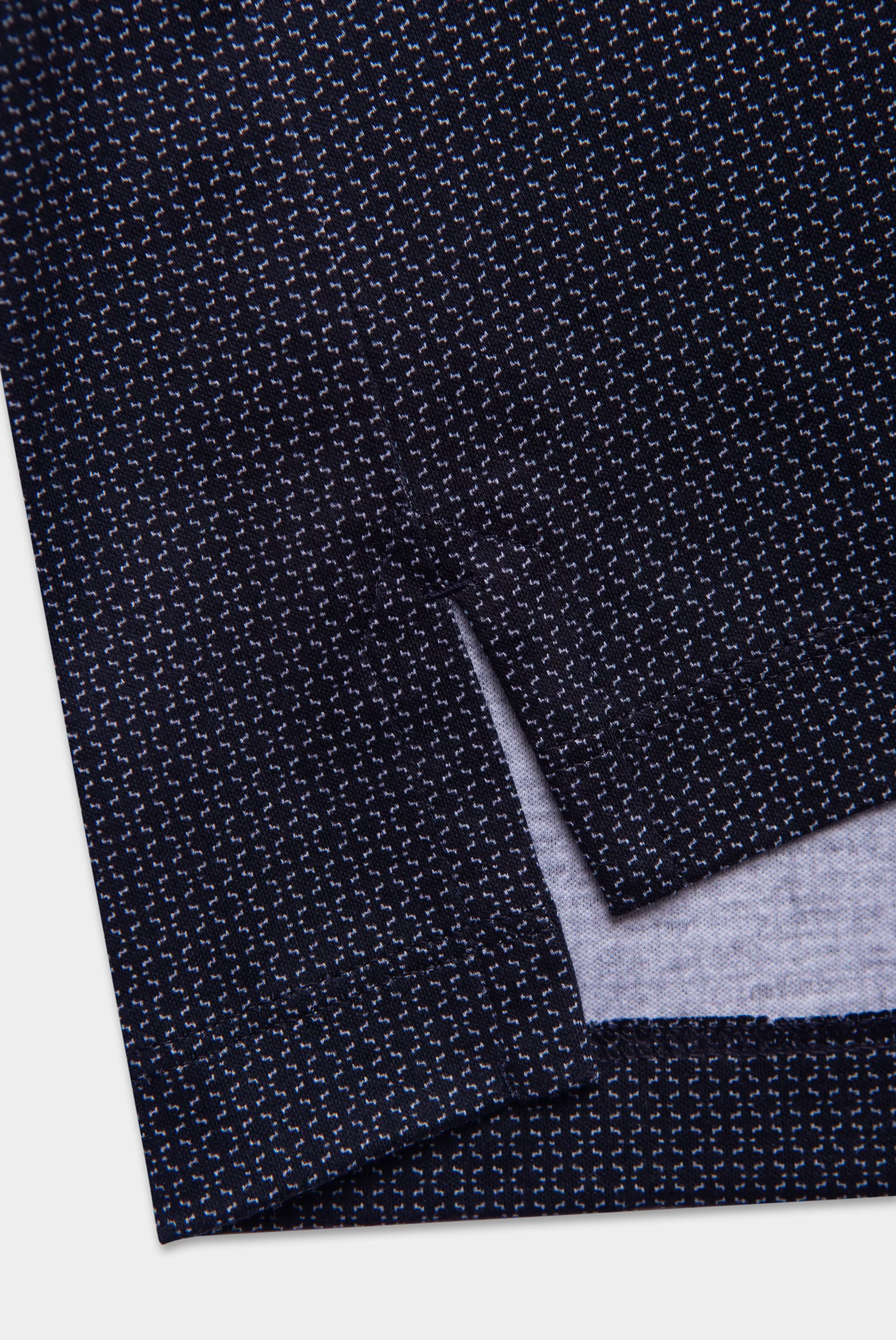 van Laack РУБАШКА-ПОЛО PESO
 цвет темно-синий ,photo 5