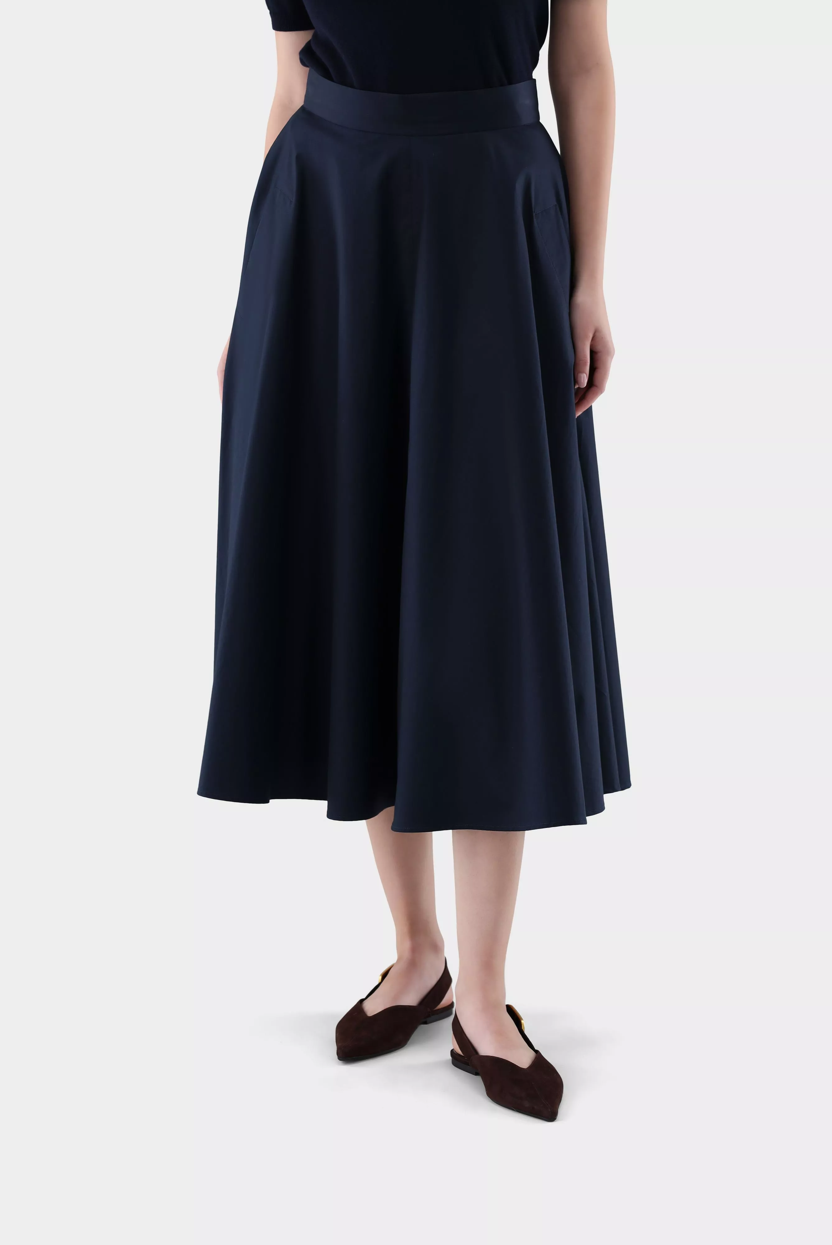 van Laack ЮБКА RALEA SVLV
 цвет темно-синий ,photo 1