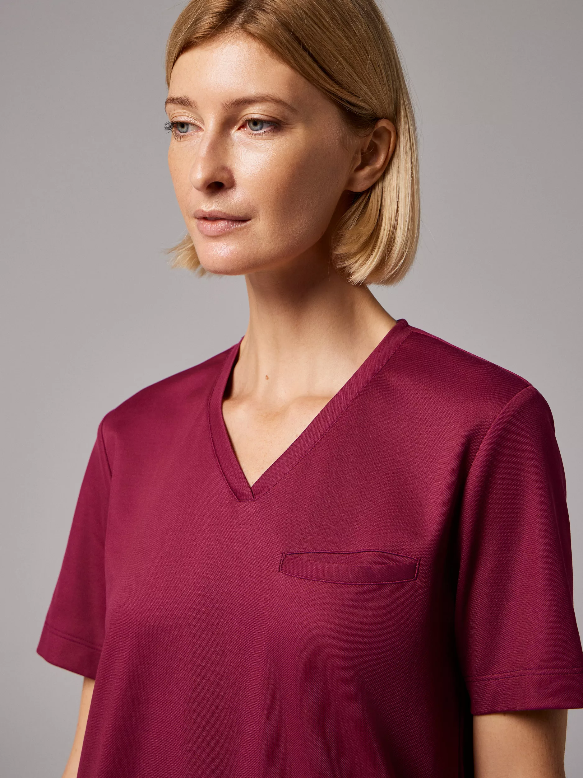 van Laack БЛУЗОН MWW S15
 цвет красный ,photo 2