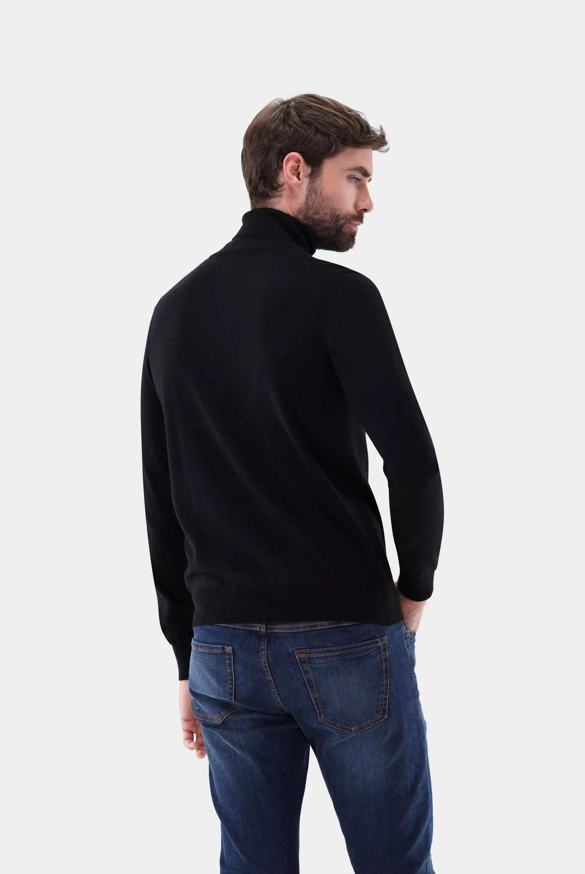 van Laack ВОДОЛАЗКА SAINI F
 цвет черный ,photo 4