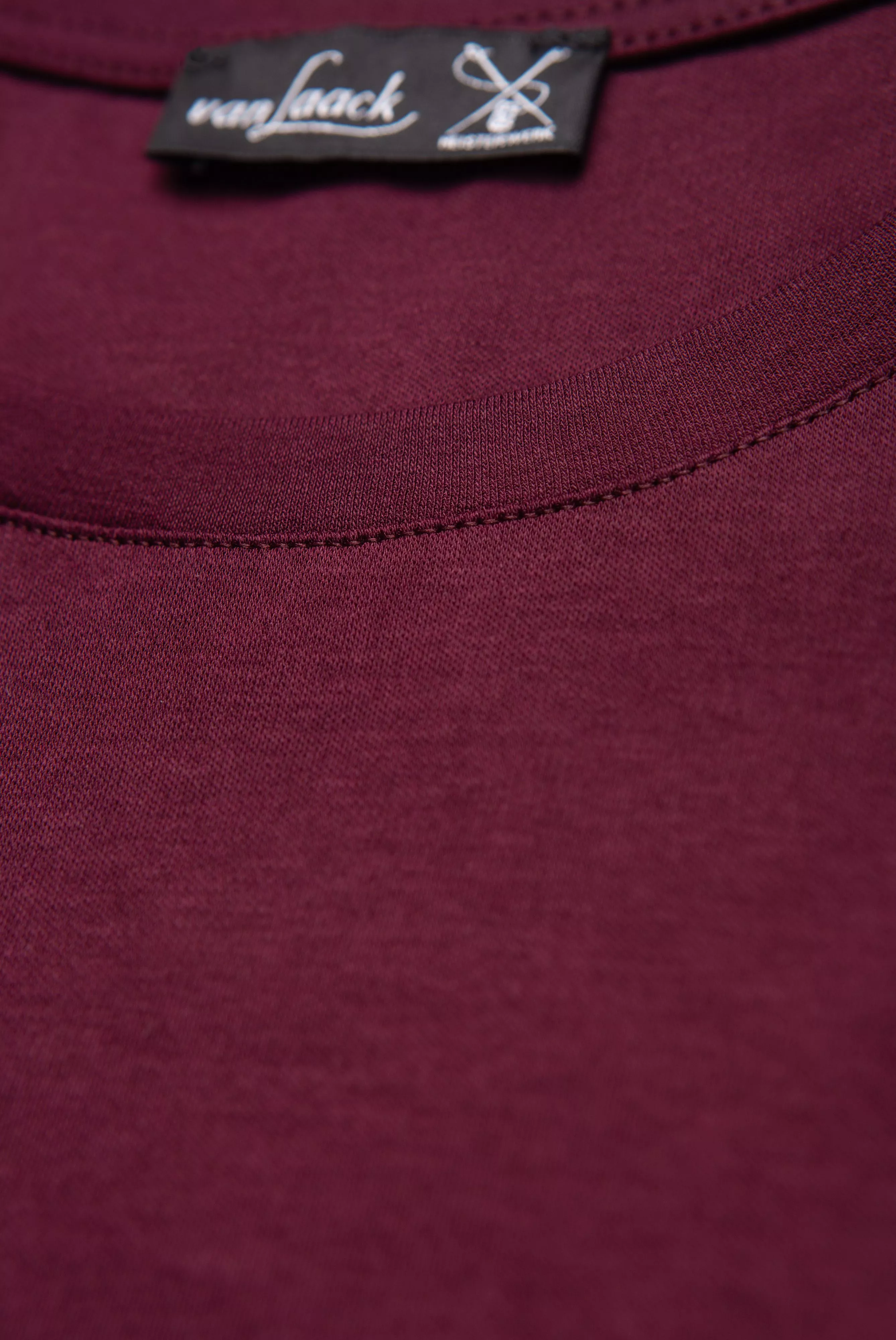 футболка PARO L бордовый PARO-L_180031_590 ,photo 2