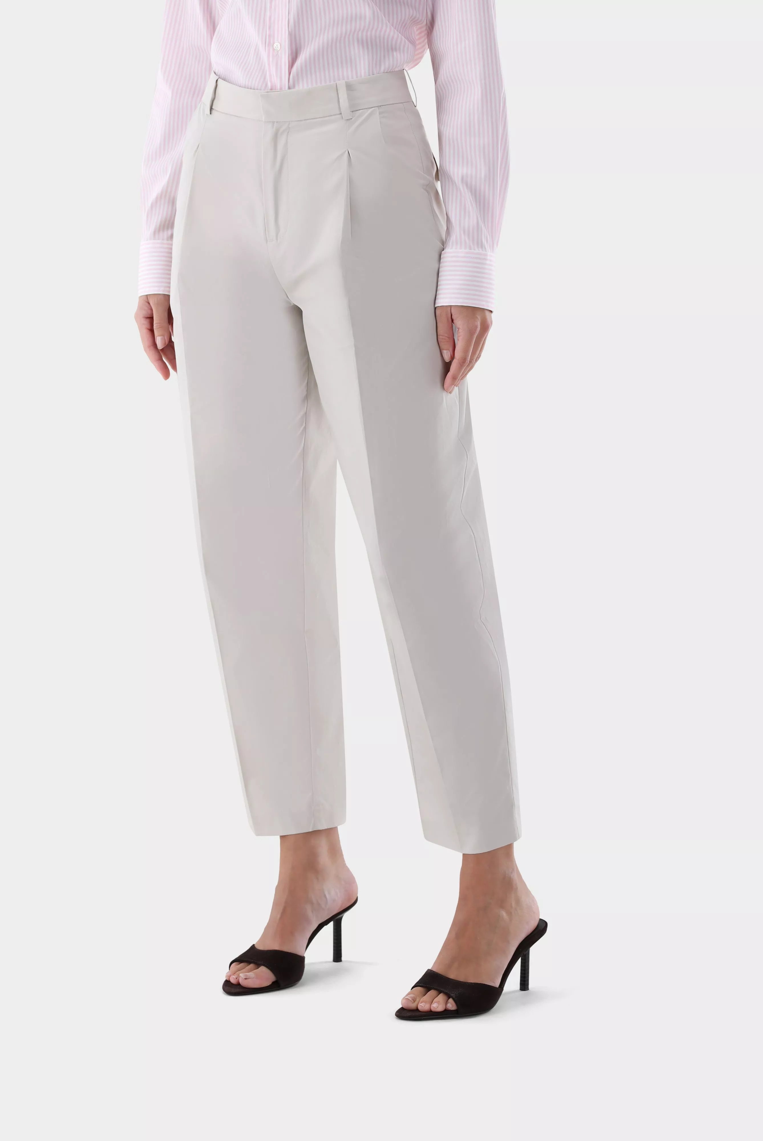 van Laack БРЮКИ HENALA
 цвет бежевый ,photo 1