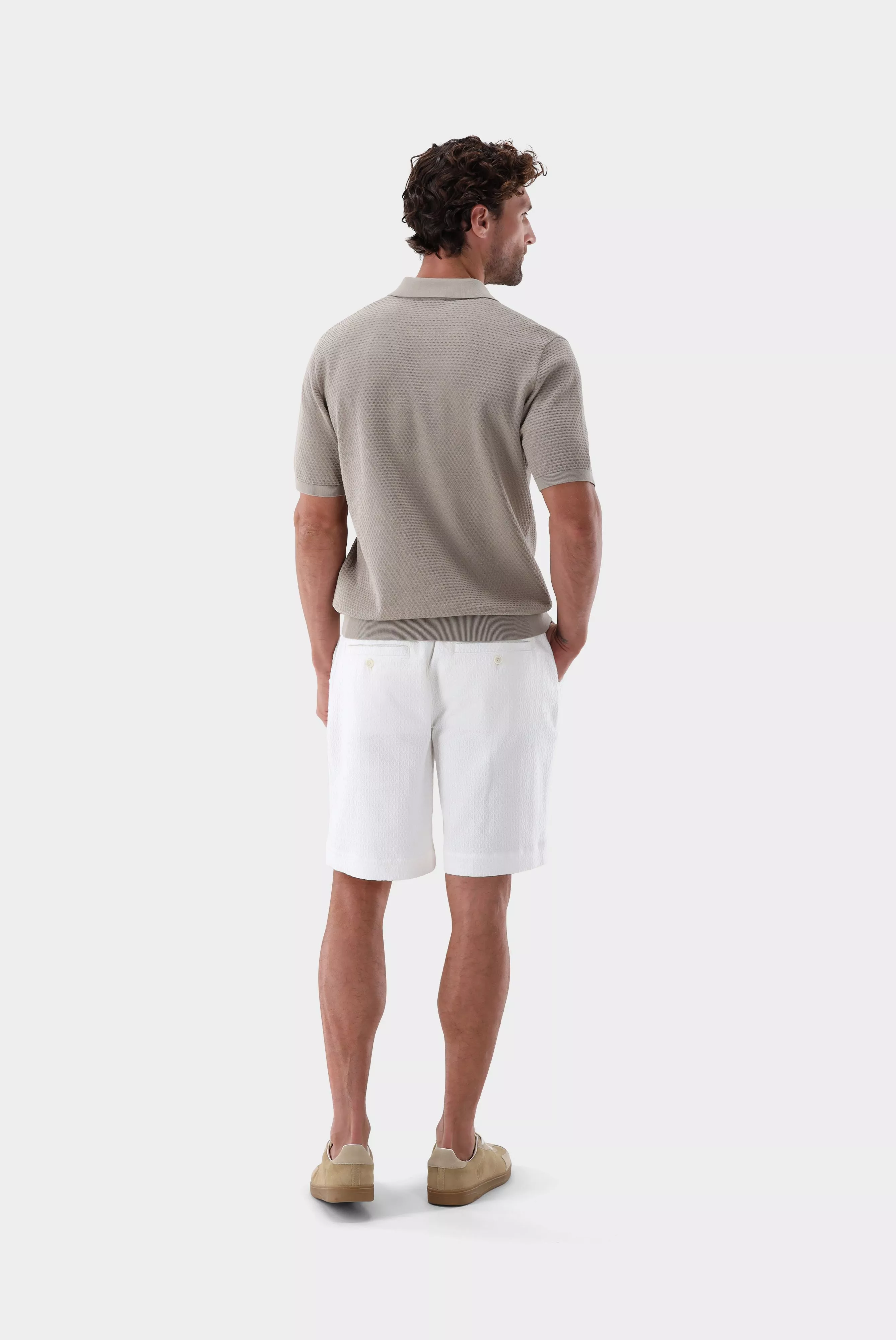 van Laack РУБАШКА-ПОЛО SAMERO SB
 цвет светло-зеленый ,photo 5