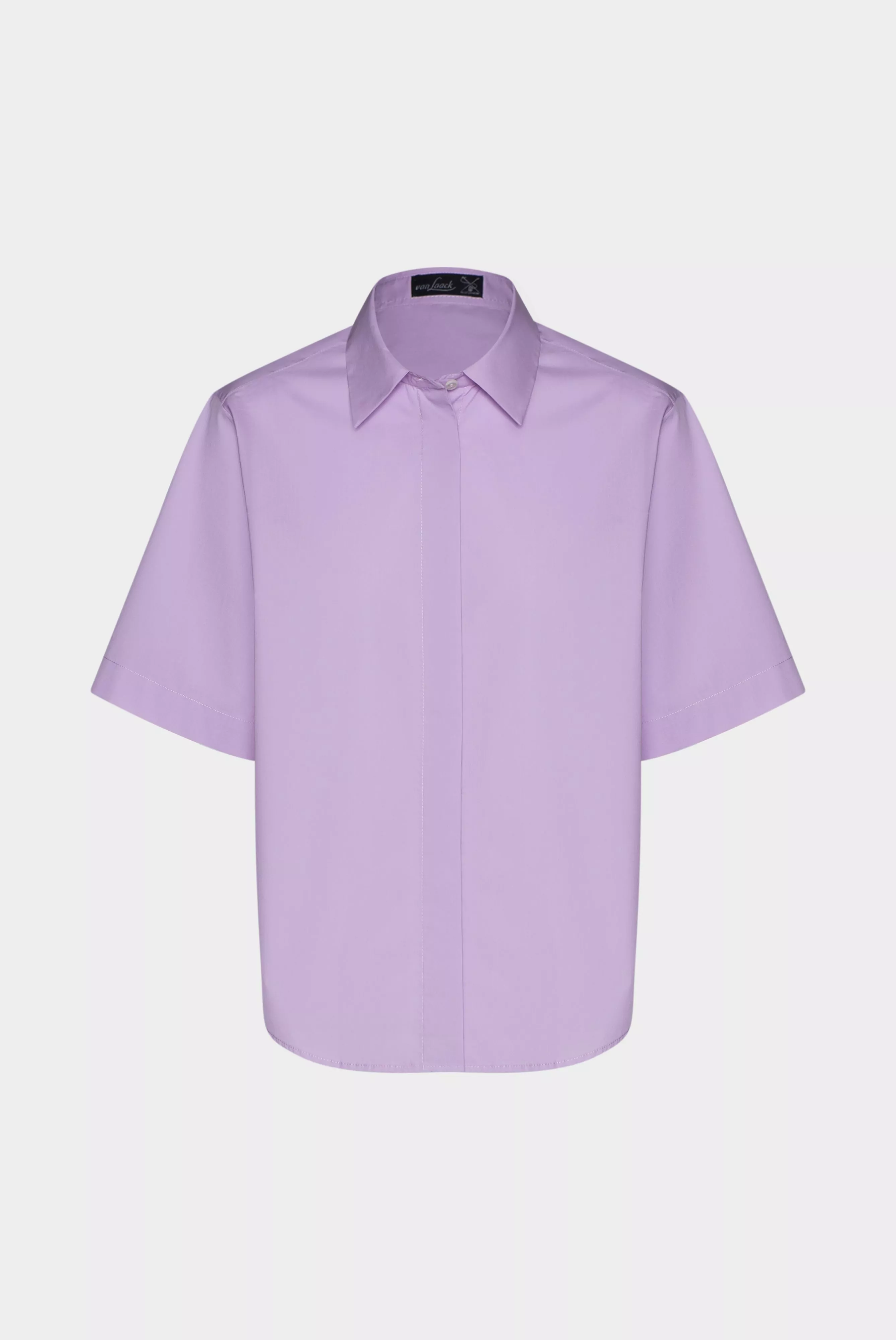 van Laack БЛУЗКА AZIKA SV
 цвет сиреневый ,photo 1