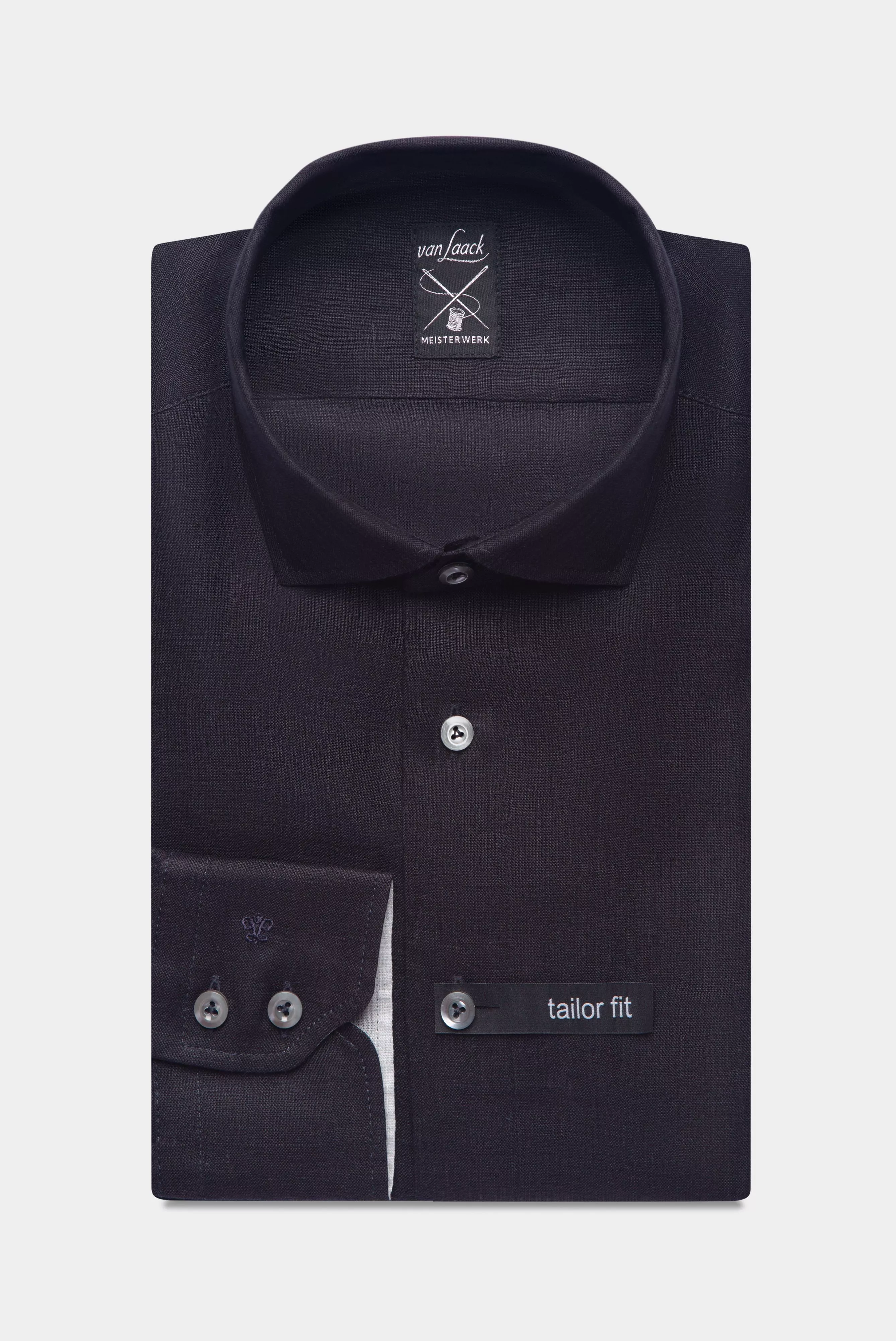 van Laack СОРОЧКА RIKOS1 TFK
 цвет темно-синий ,photo 1