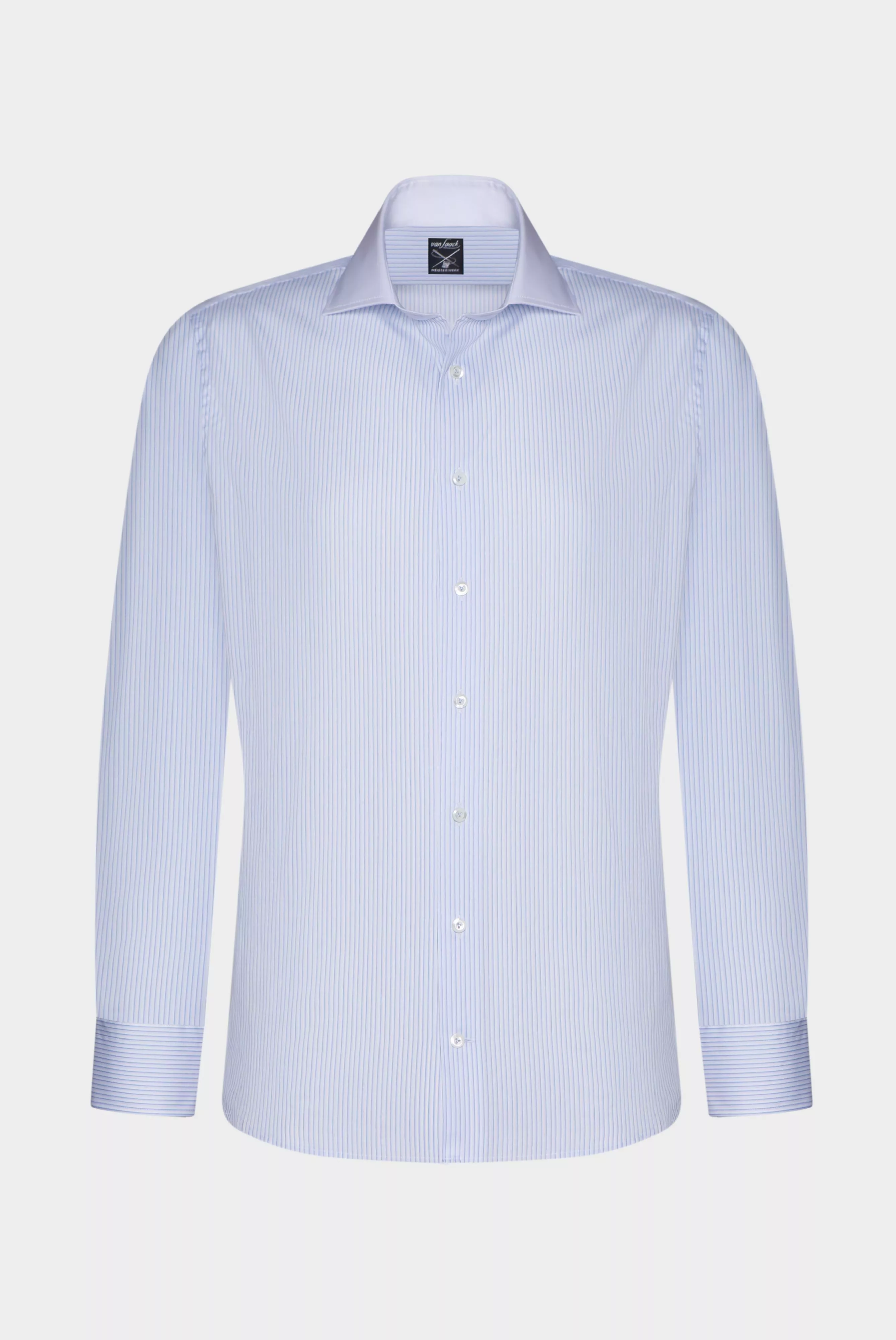 van Laack СОРОЧКА RIVARA FYSF
 цвет голубой ,photo 3