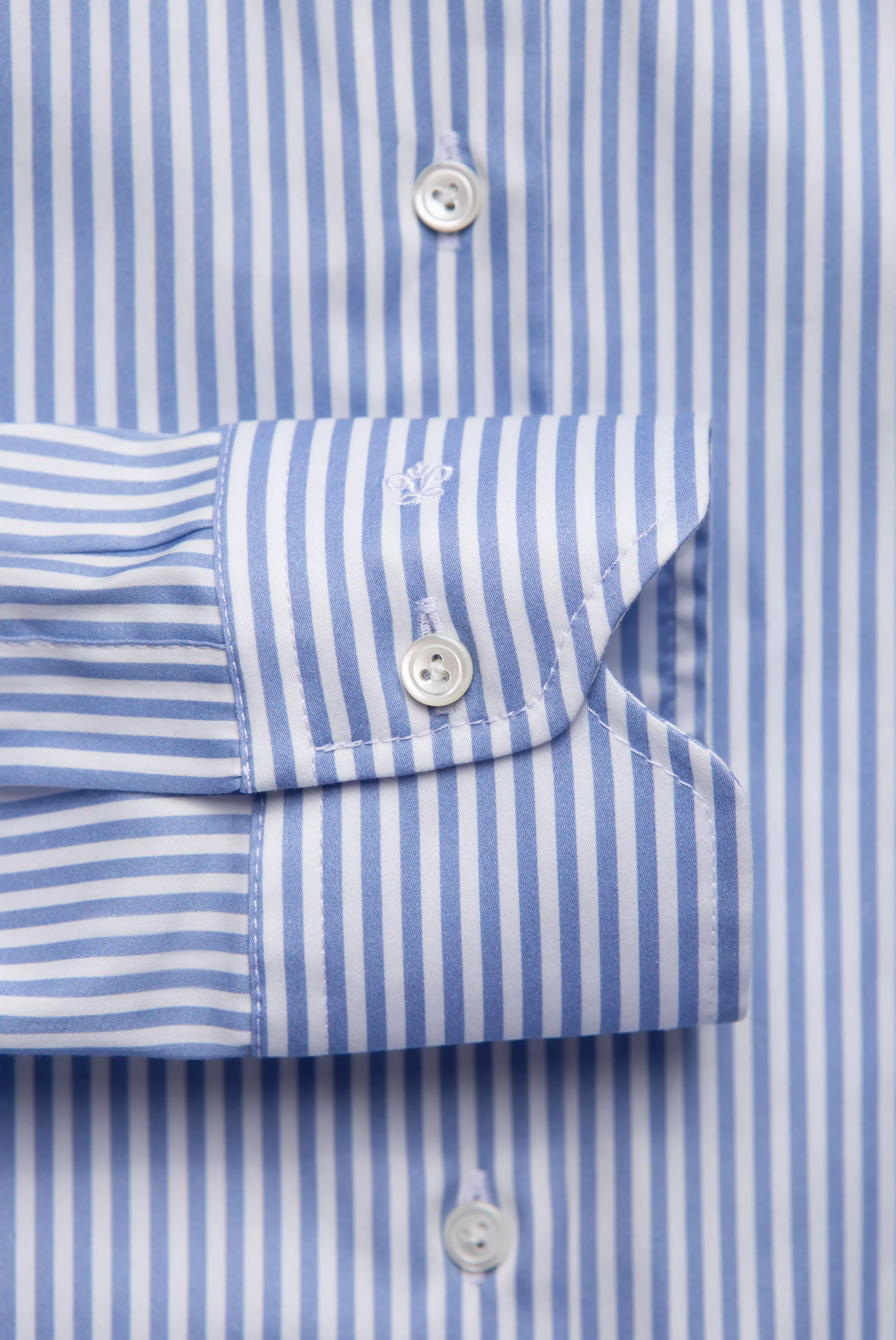 van Laack БЛУЗКА LYANA FSV
 цвет голубой ,photo 4