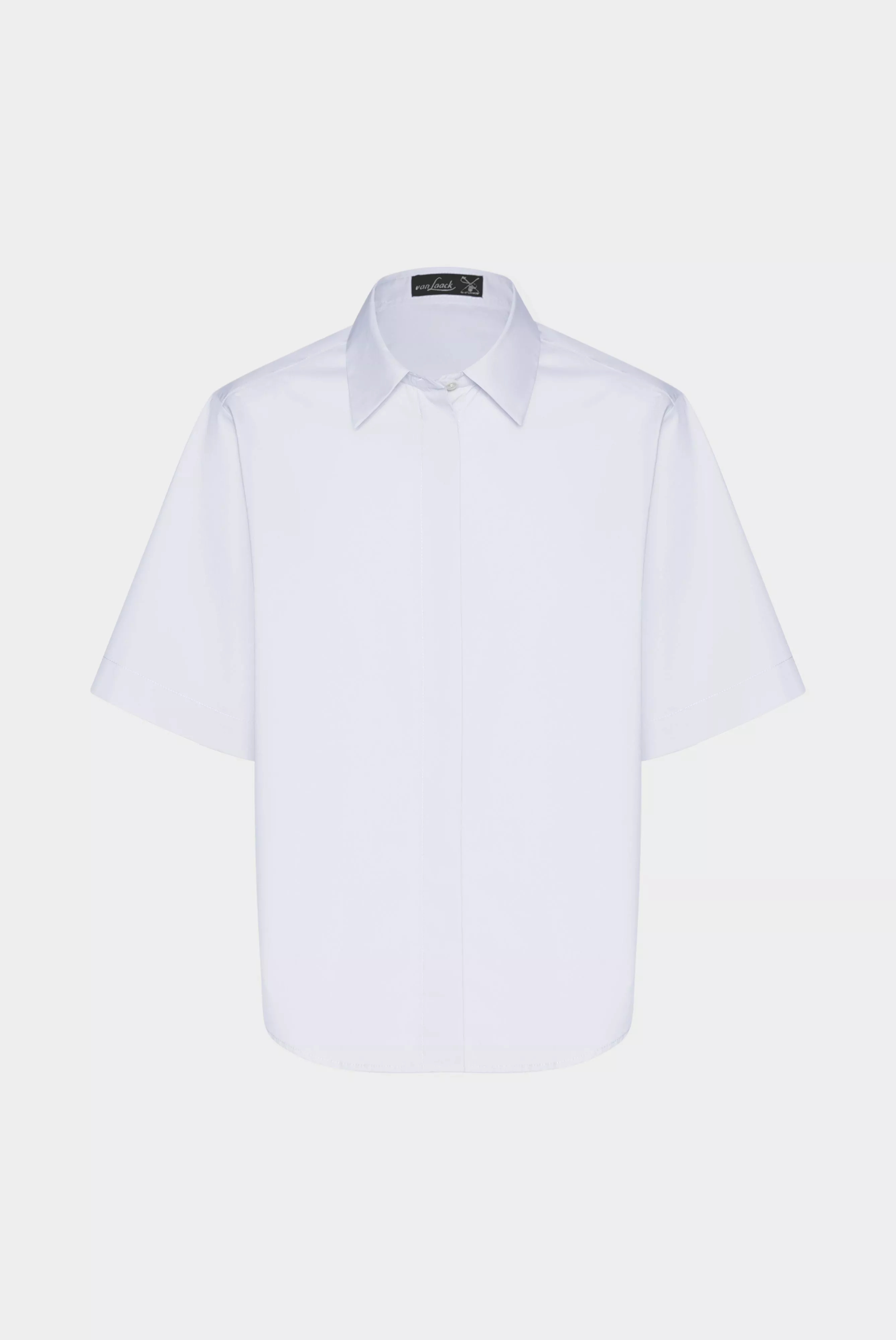 van Laack БЛУЗКА AZIKA SV
 цвет белый ,photo 1