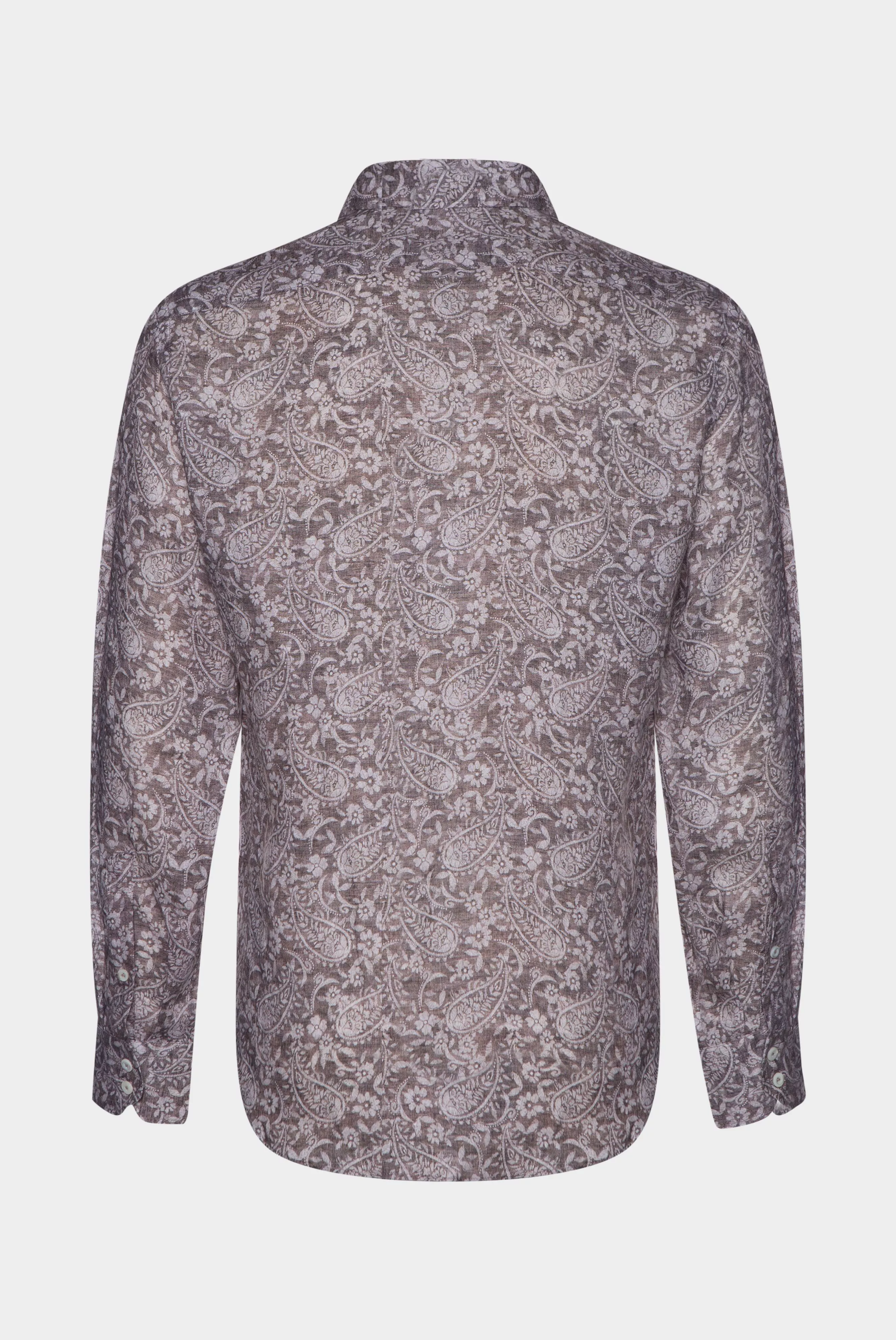 van Laack СОРОЧКА RIKOS1 SFK
 цвет коричневый ,photo 4