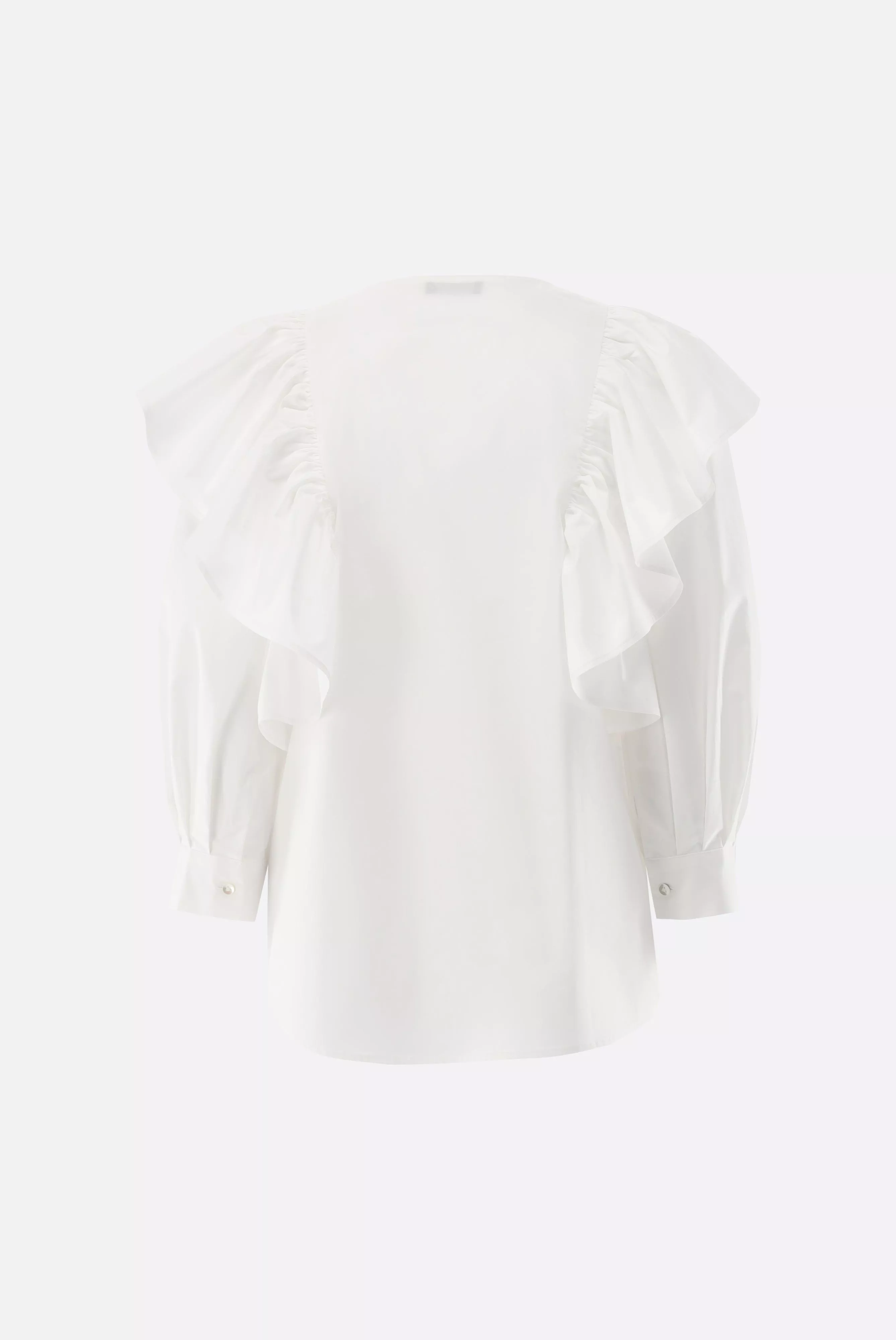 van Laack БЛУЗКА ANNESA
 цвет белый ,photo 4