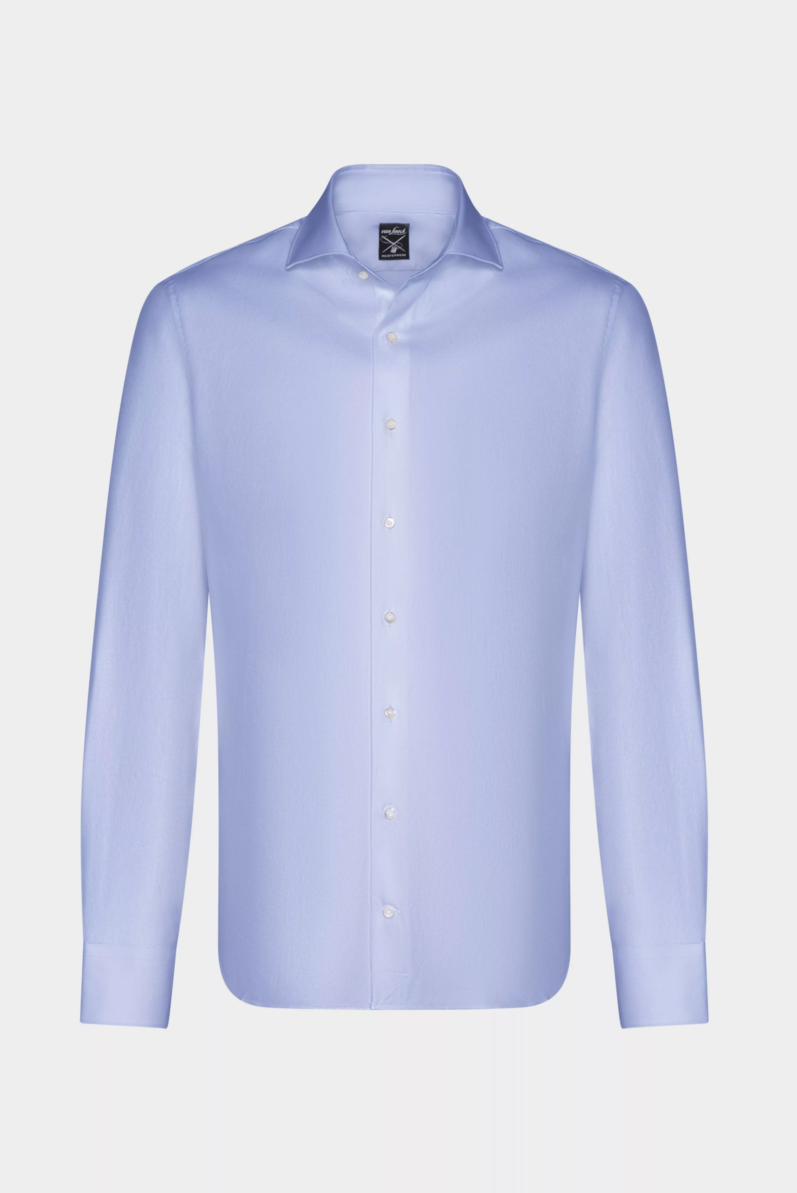 van Laack СОРОЧКА MIVARA LSF
 цвет голубой ,photo 3